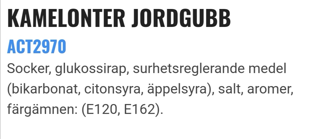 Kameleonter jordgubb