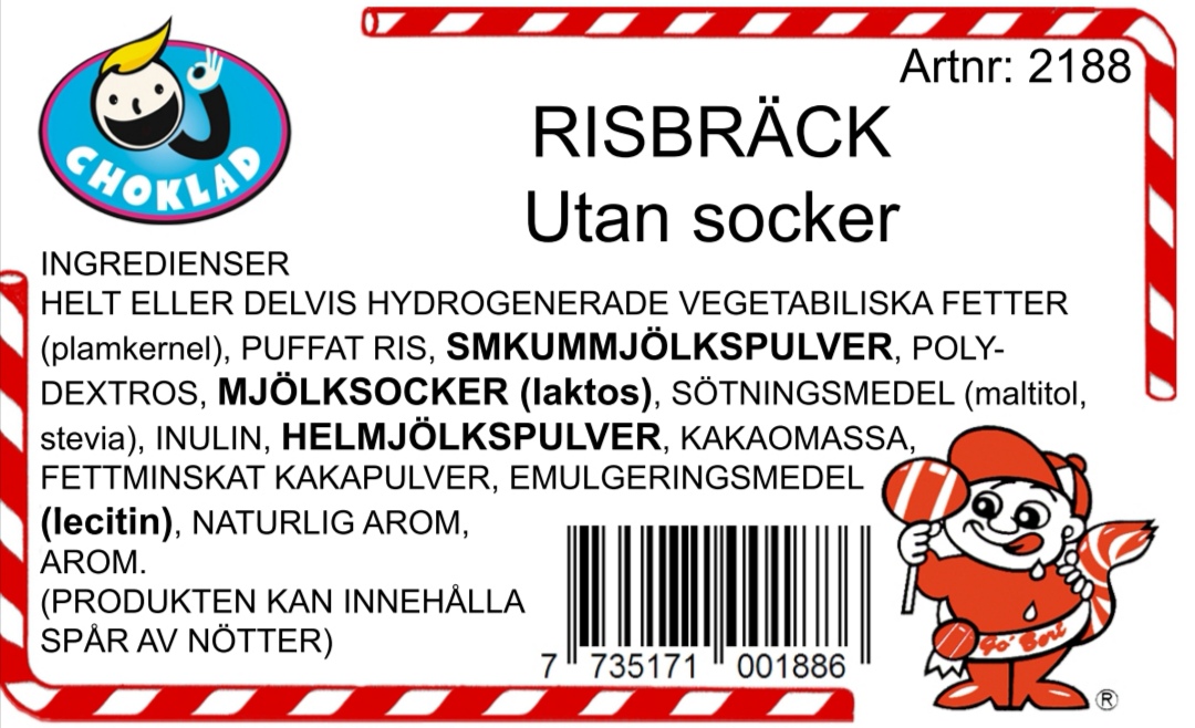 Risbrck utan socker