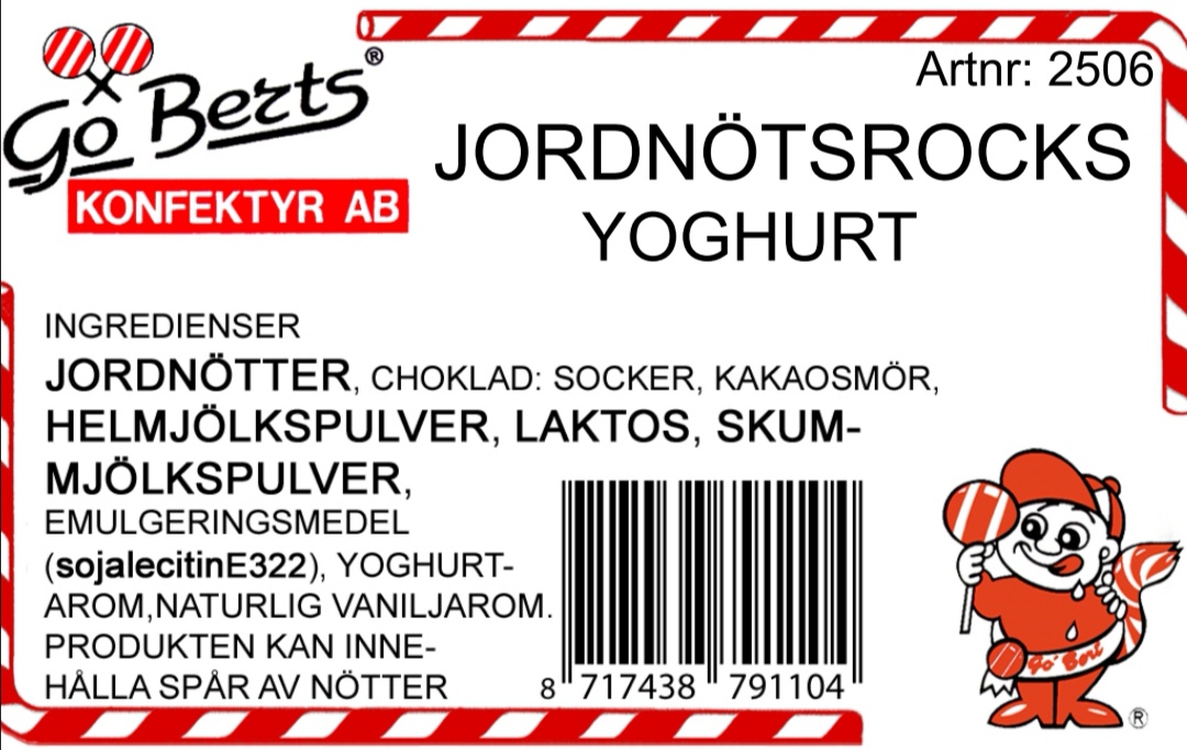 Jordntsrocks yoghurt