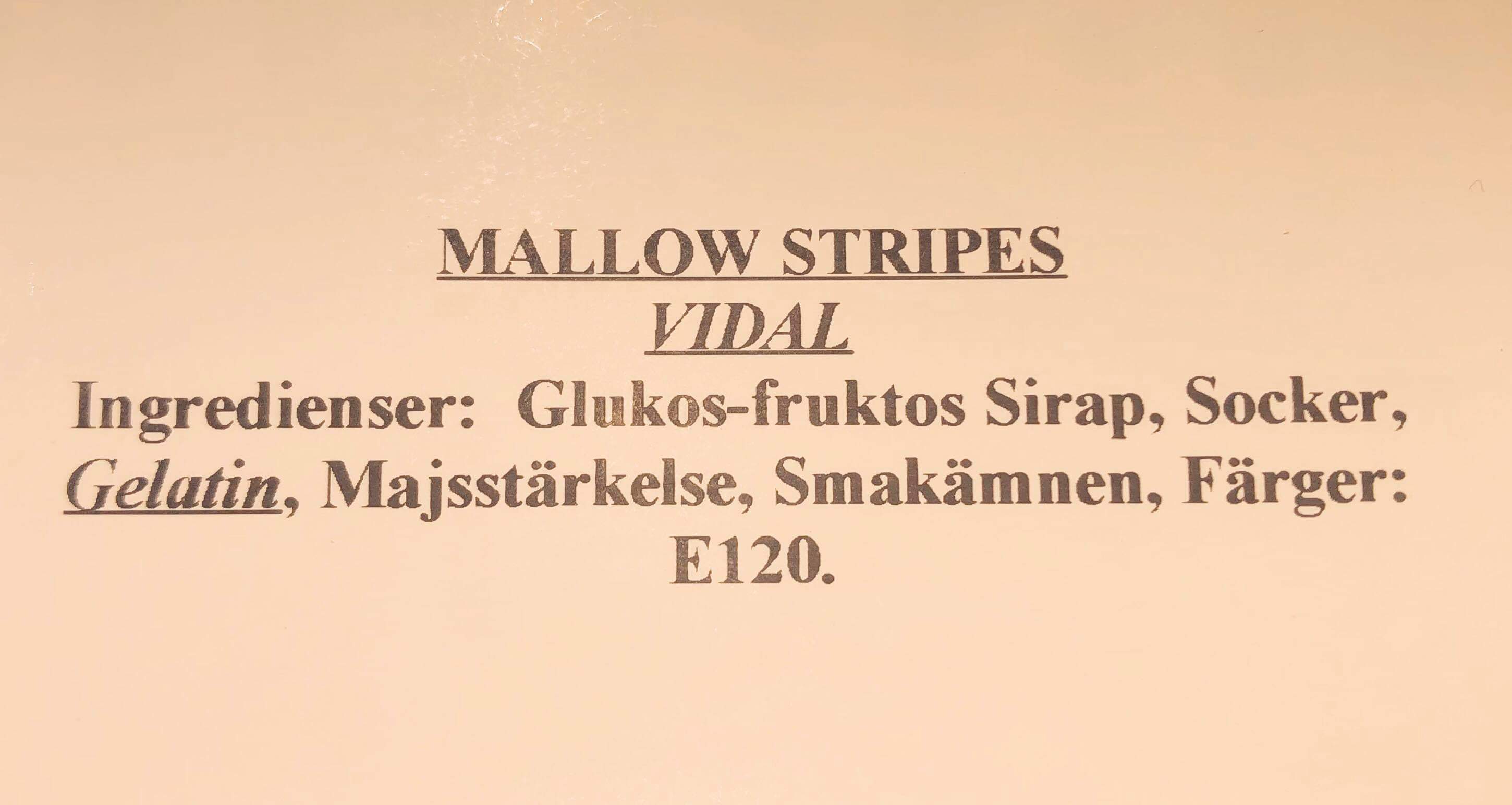 Mallows stripes