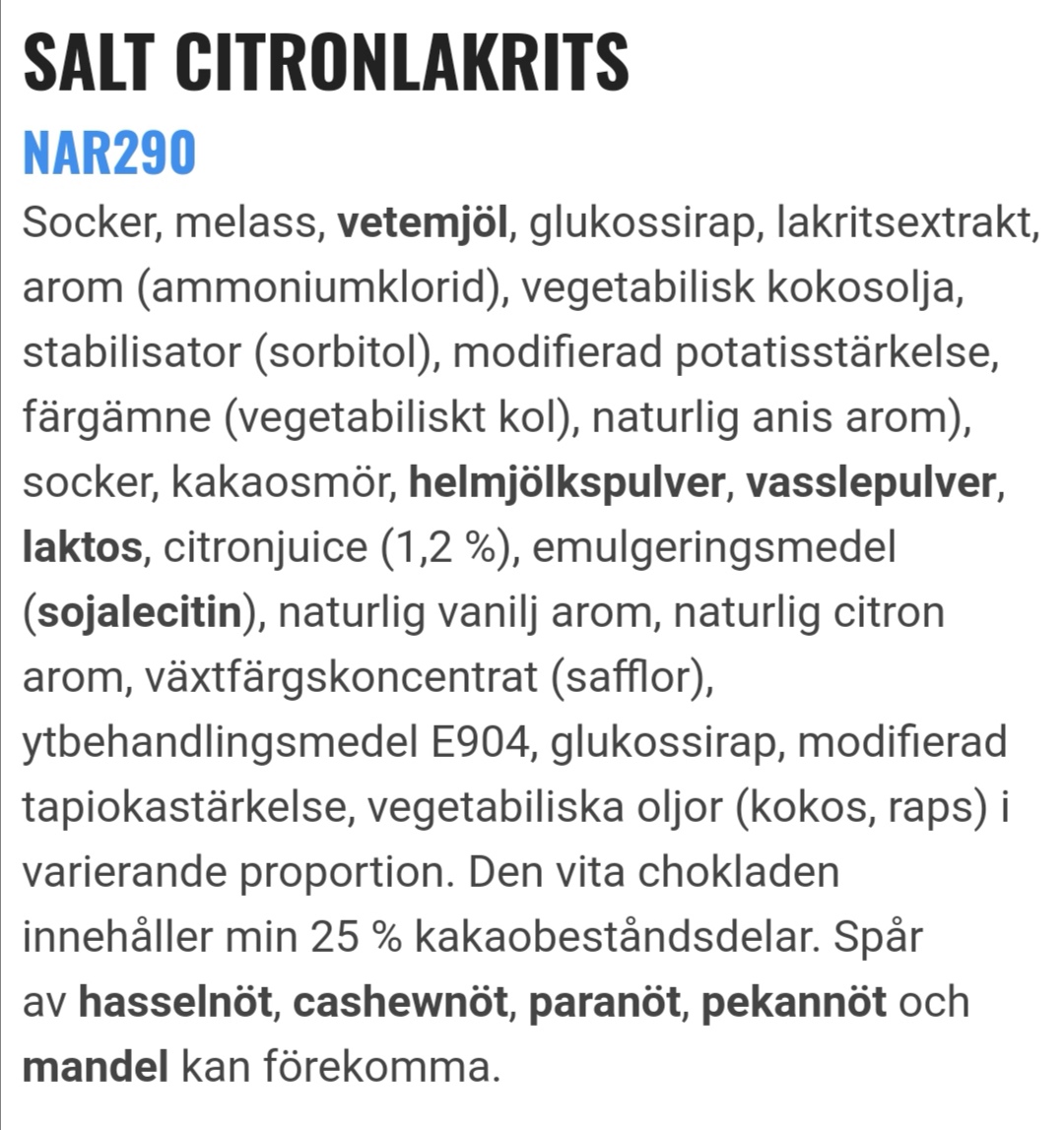 Salt citronlakrits