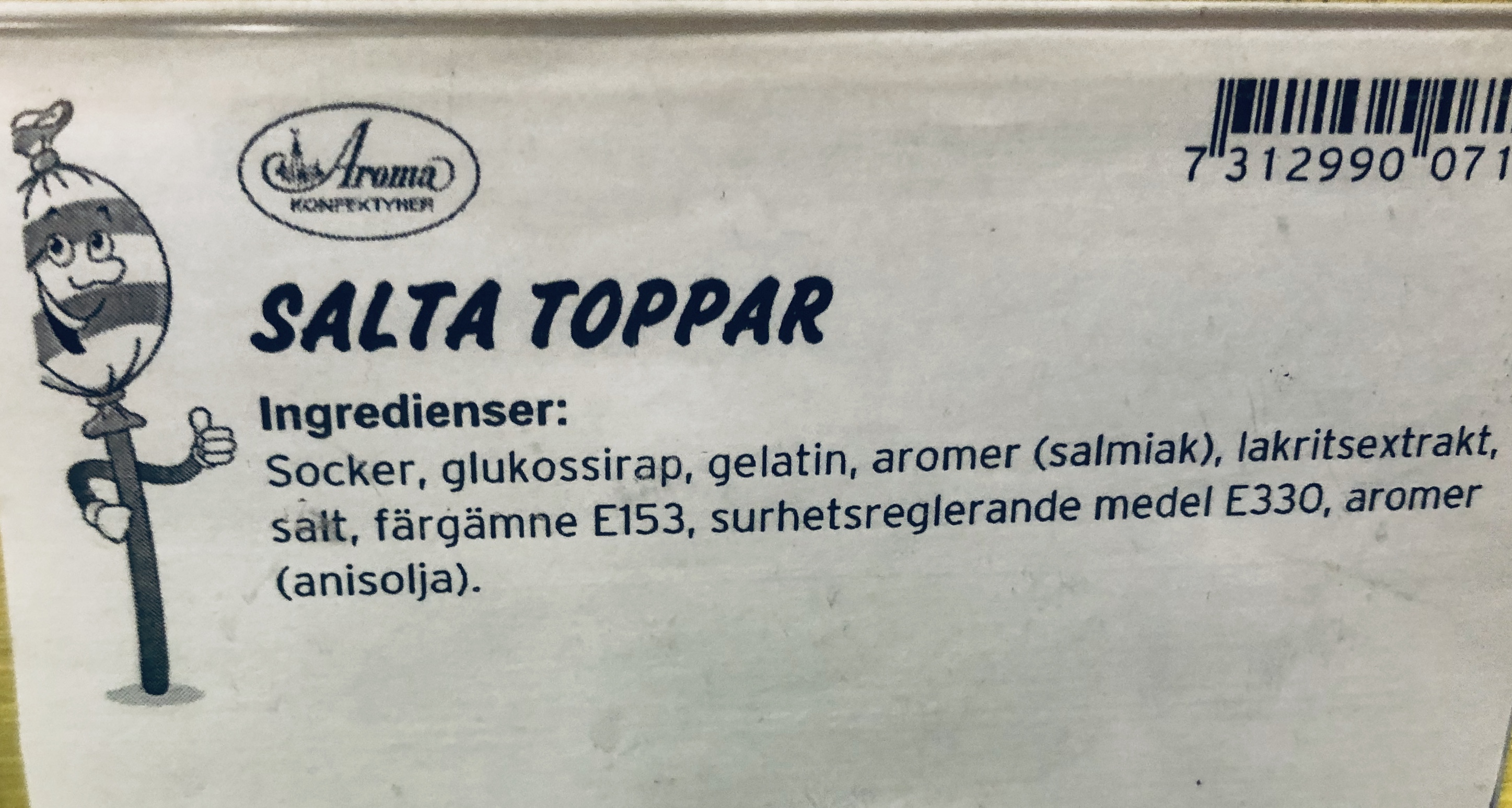 Salta toppar