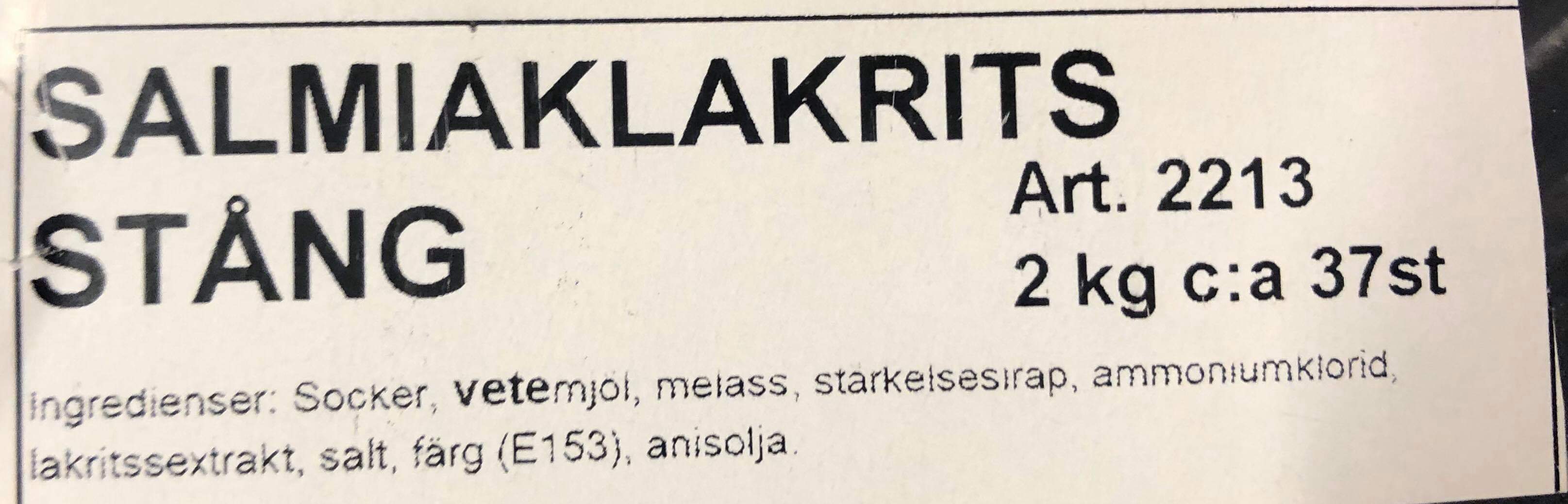 Salmiak lakrits stng