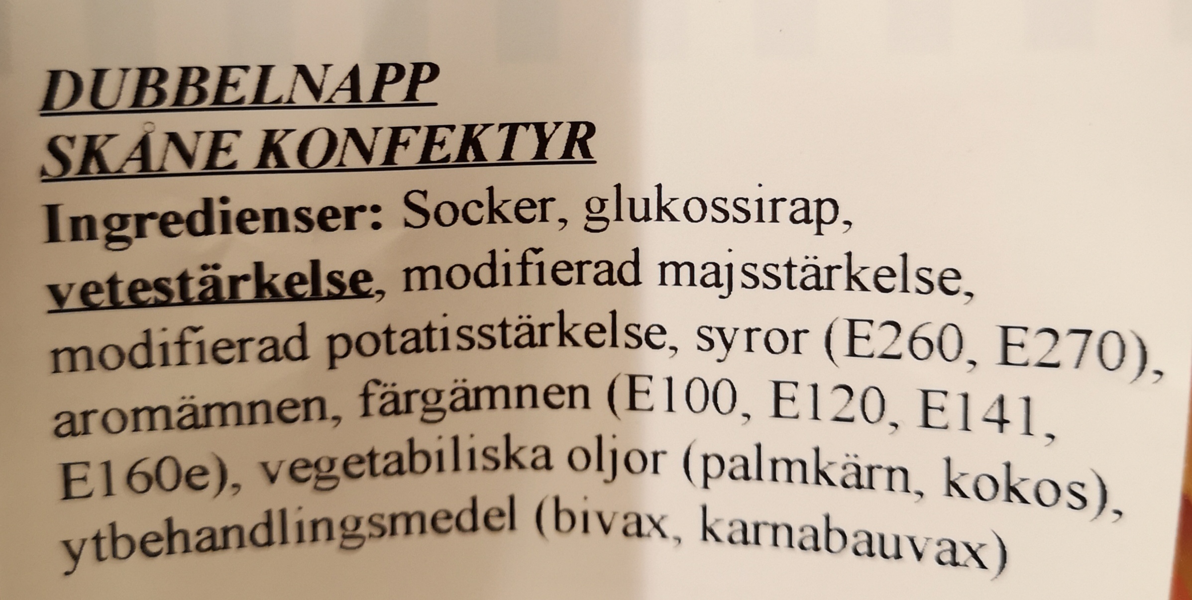 Dubbelnapp