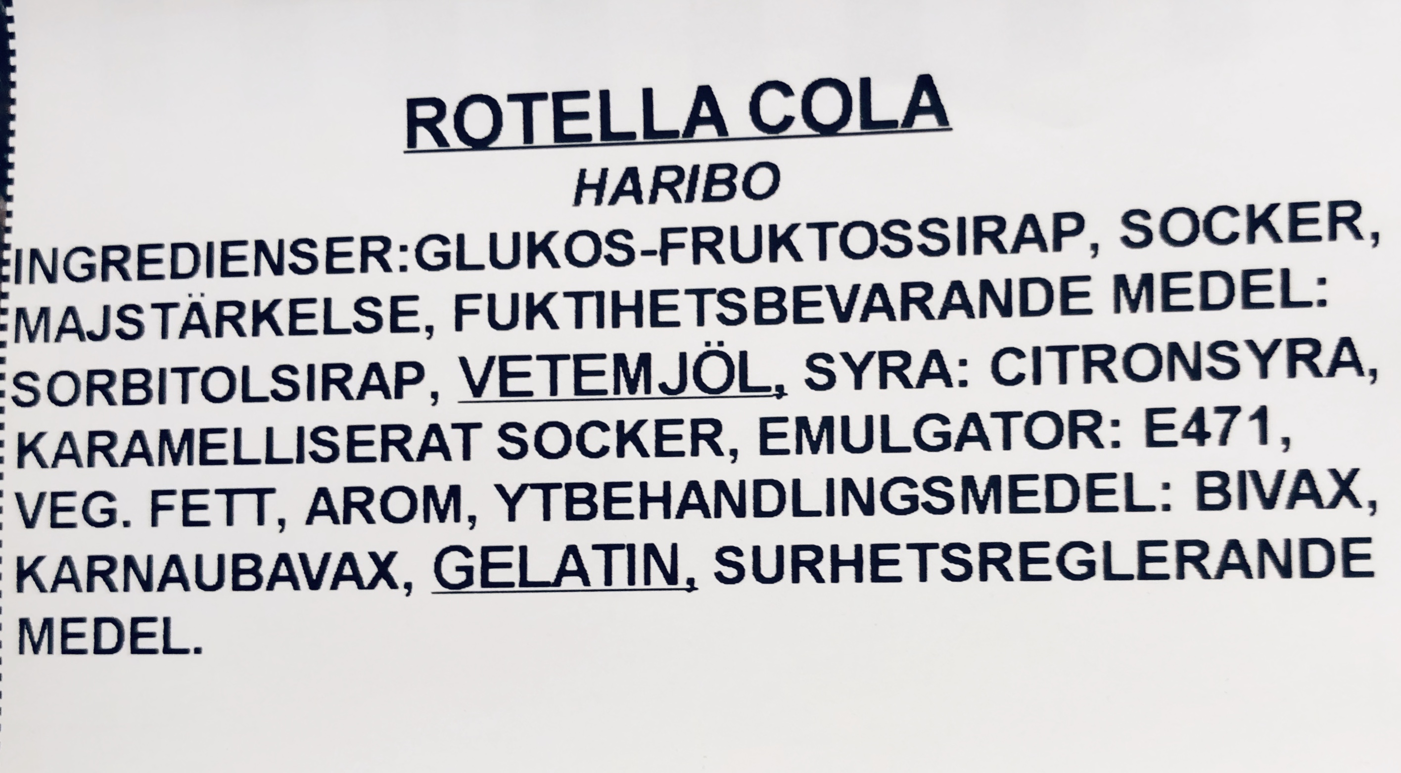 Rotelns cola