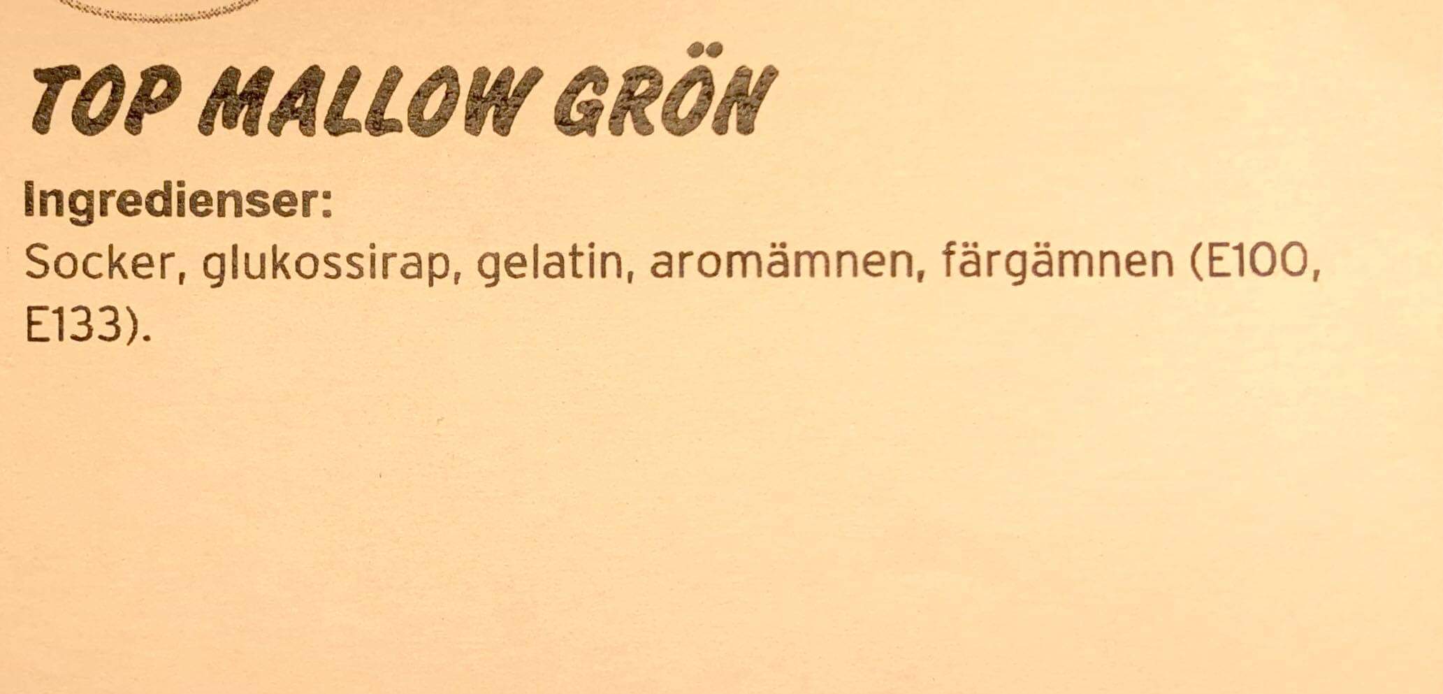 Top malow grn