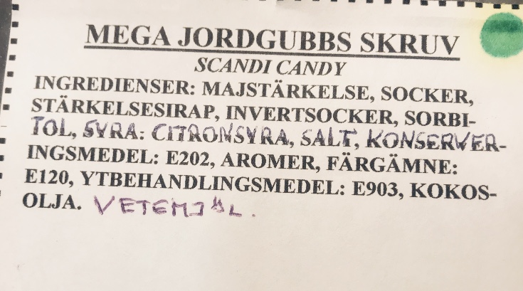 Mega jordgubbs skruv