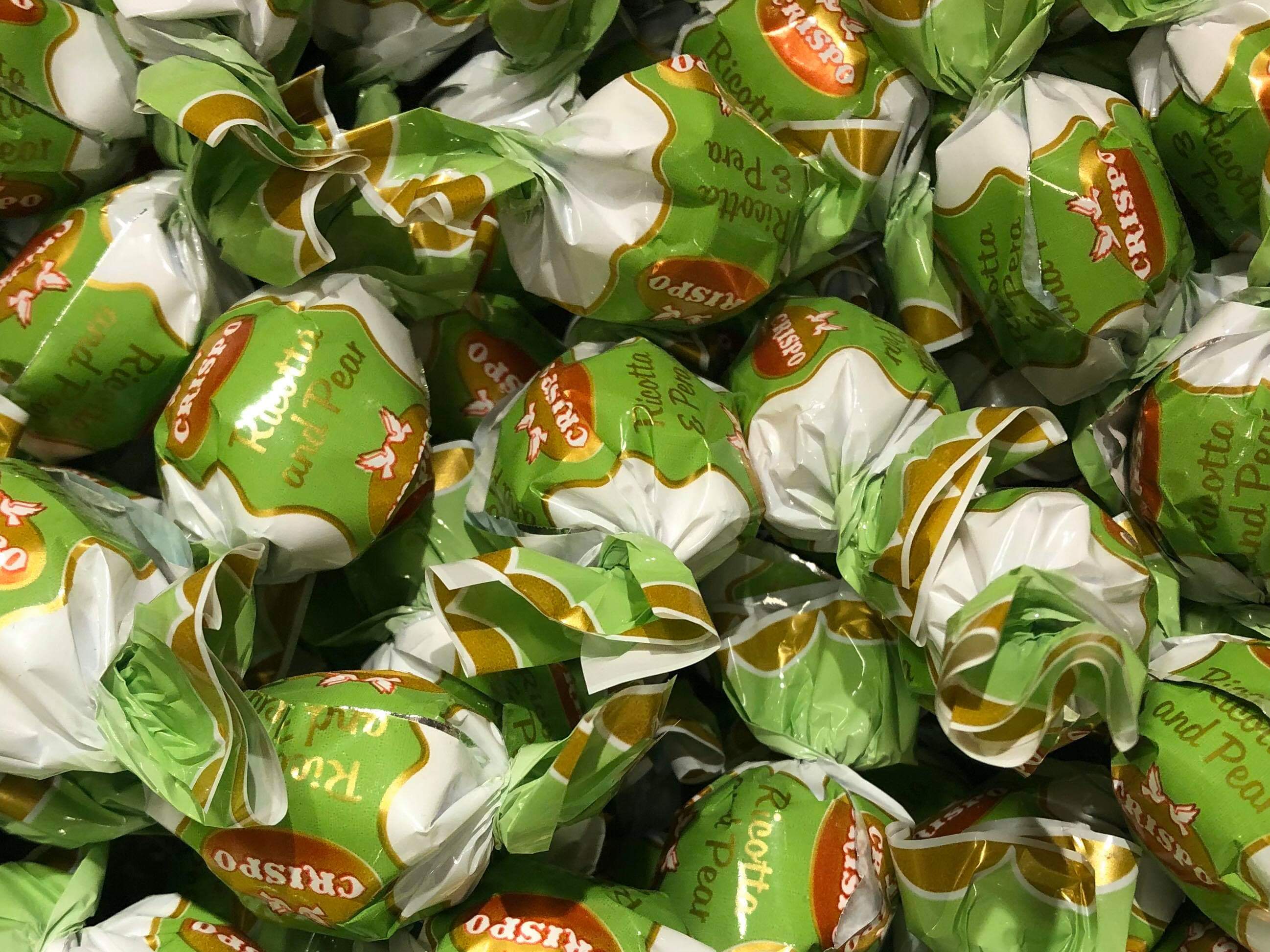 Crispo praline ricotta pear