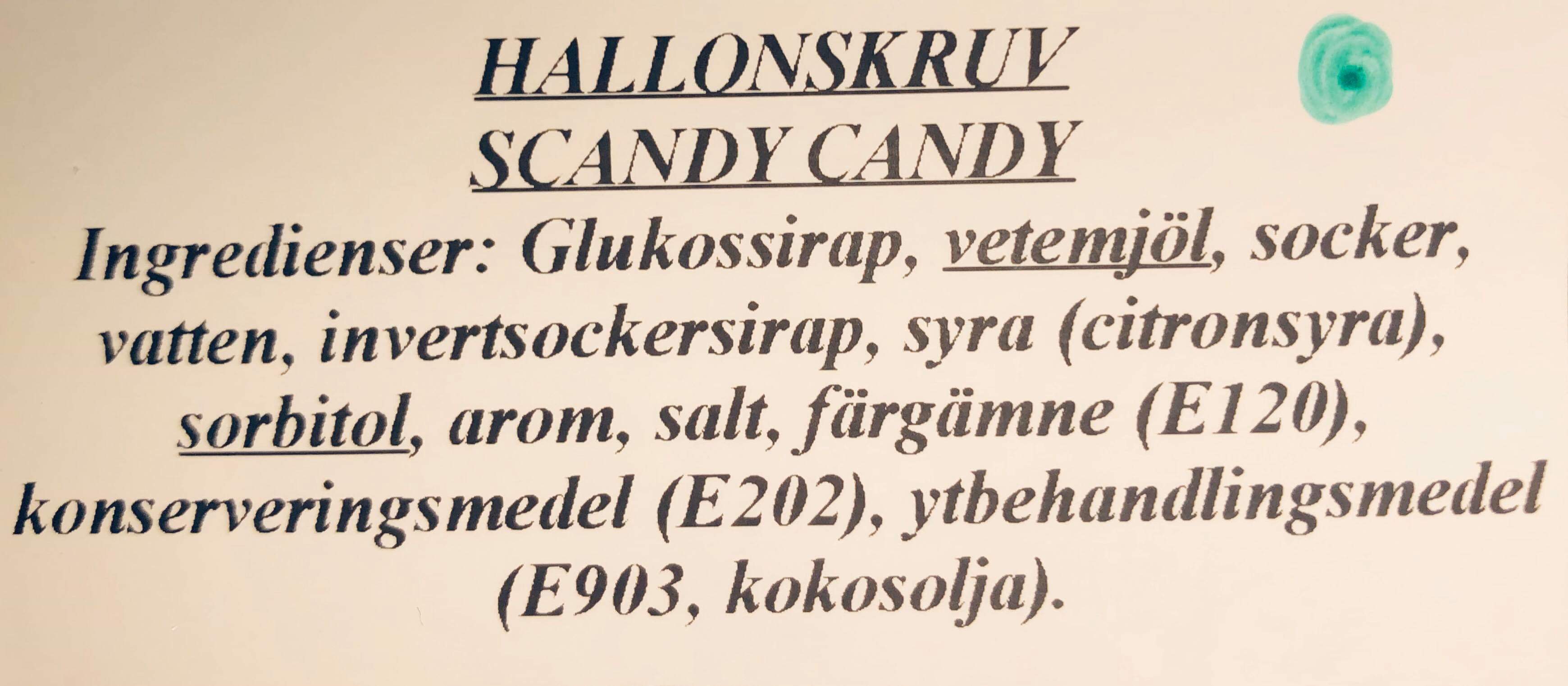 Hallonskruv