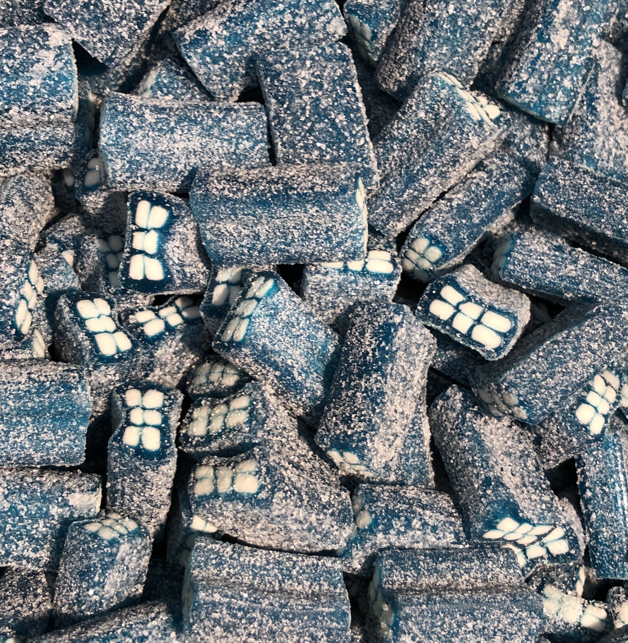 Sockrad tegelsten blbr