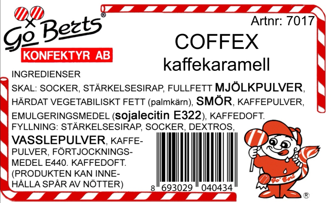 Coffex kaffekaramell