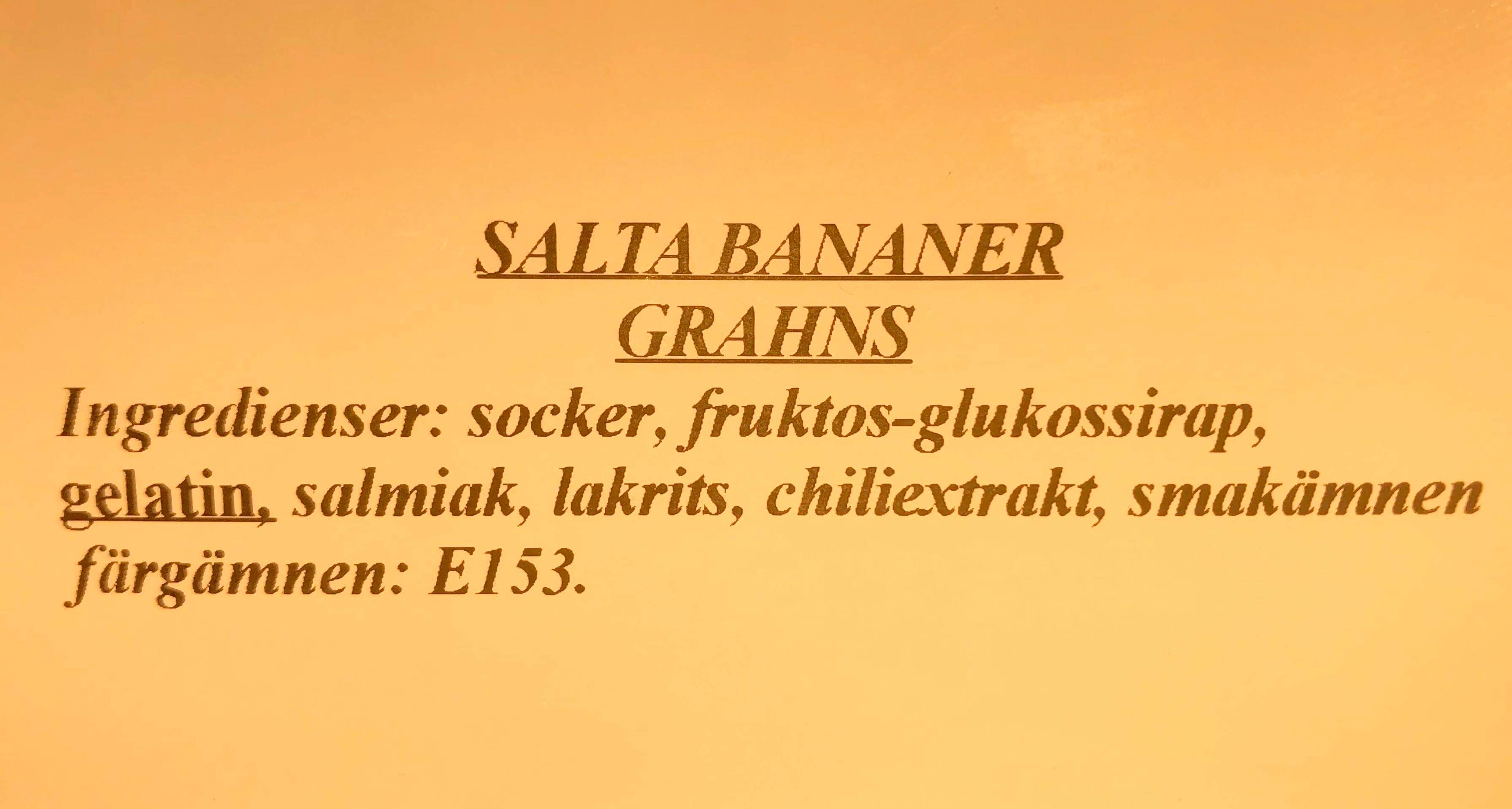 Salta bananer