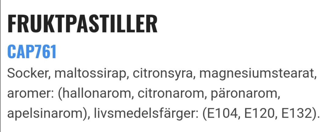 Fruktpastiller