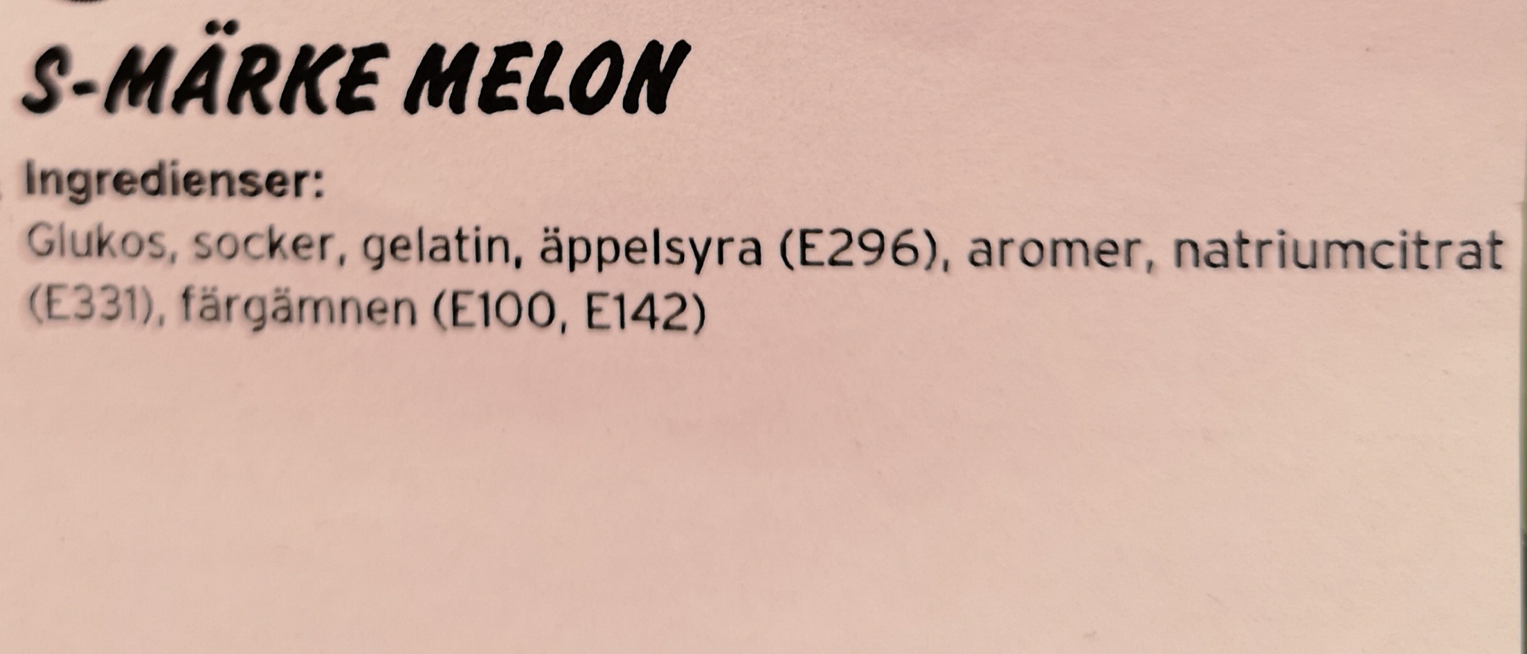 S-mrke melon