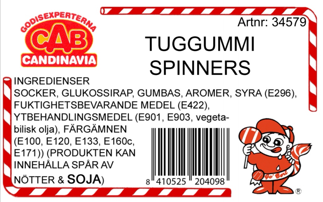 Tuggummi spinner