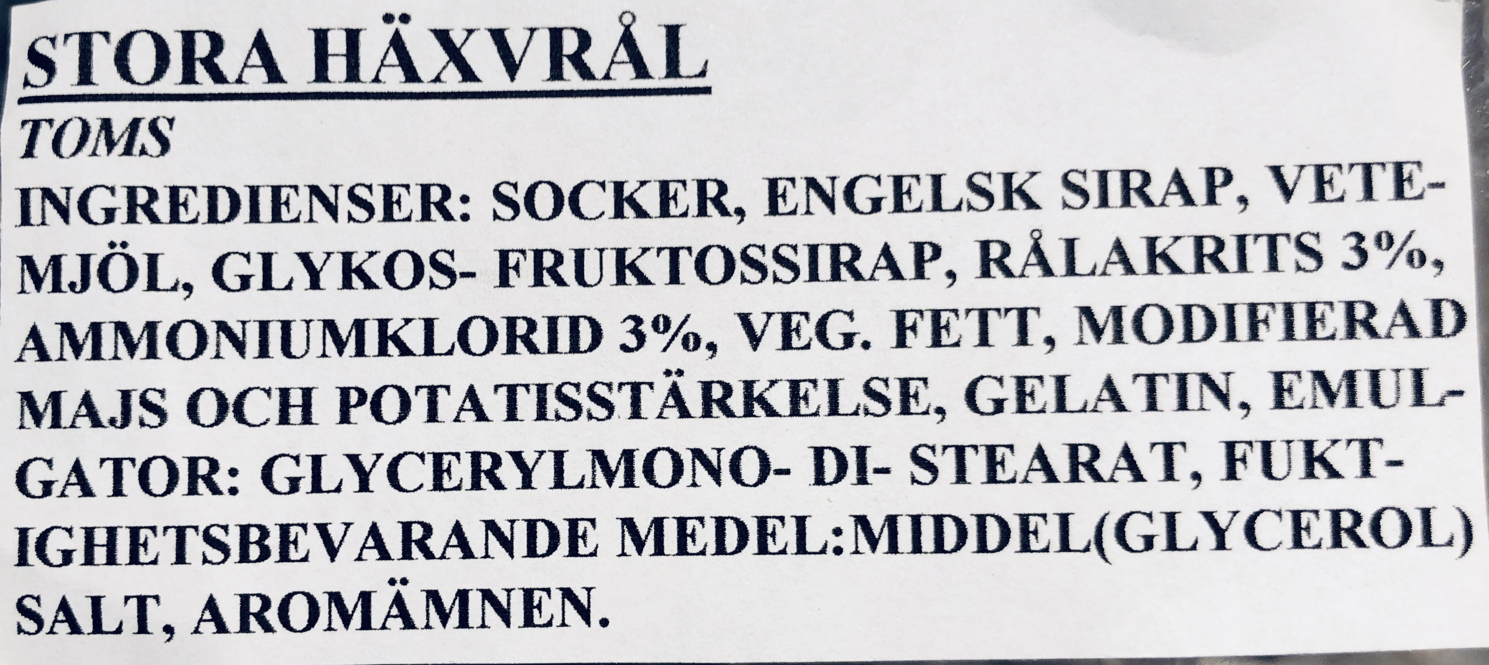 Stora hxvrl
