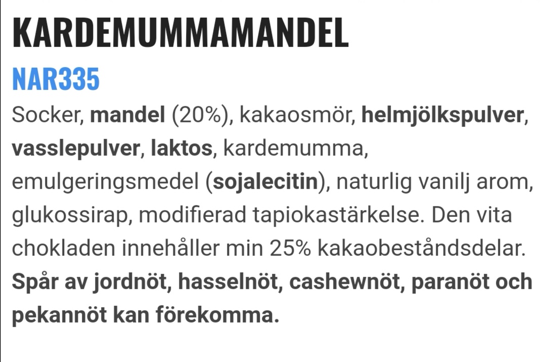 Kardemummamandel