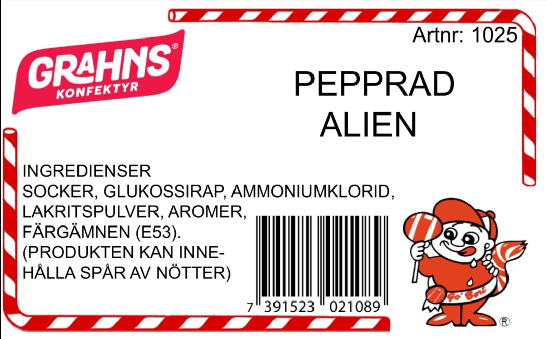 Peprad alien