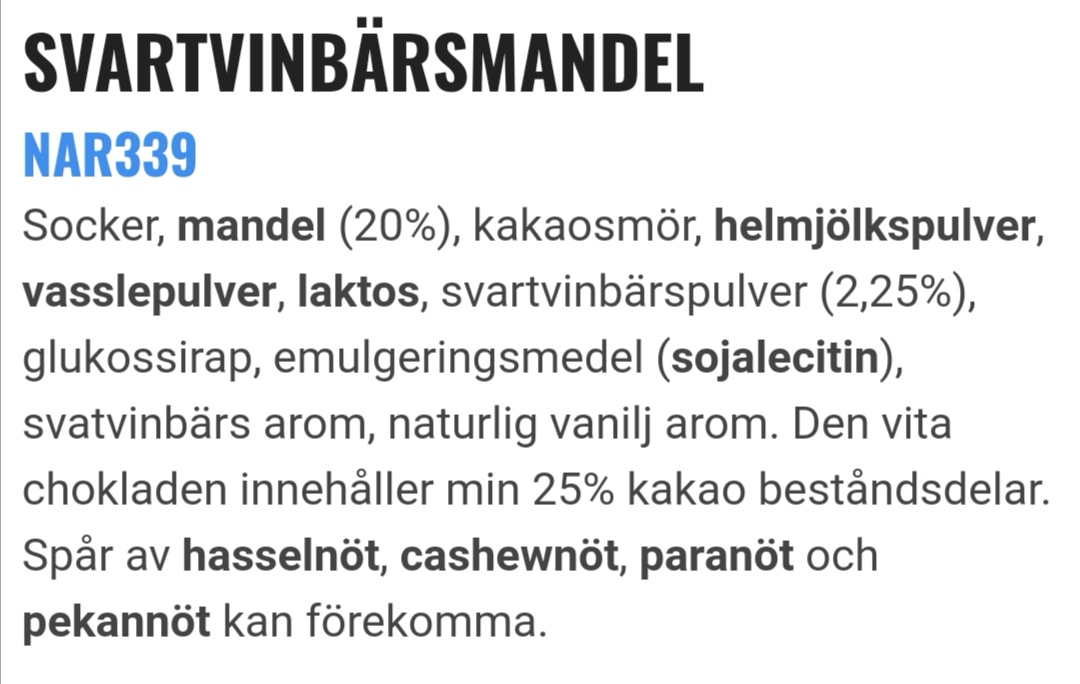 Svartvinbrsmandel