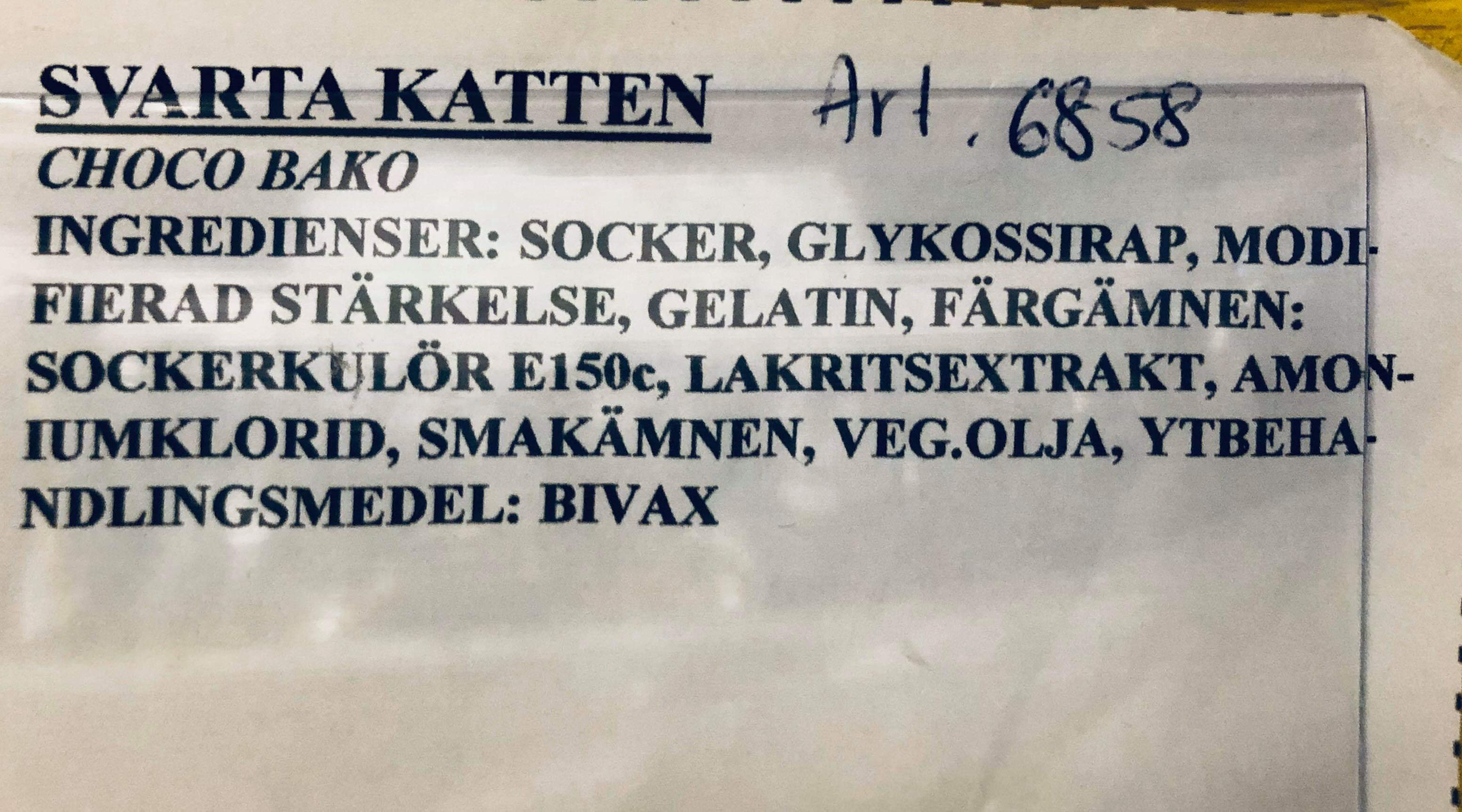 Svarta katten