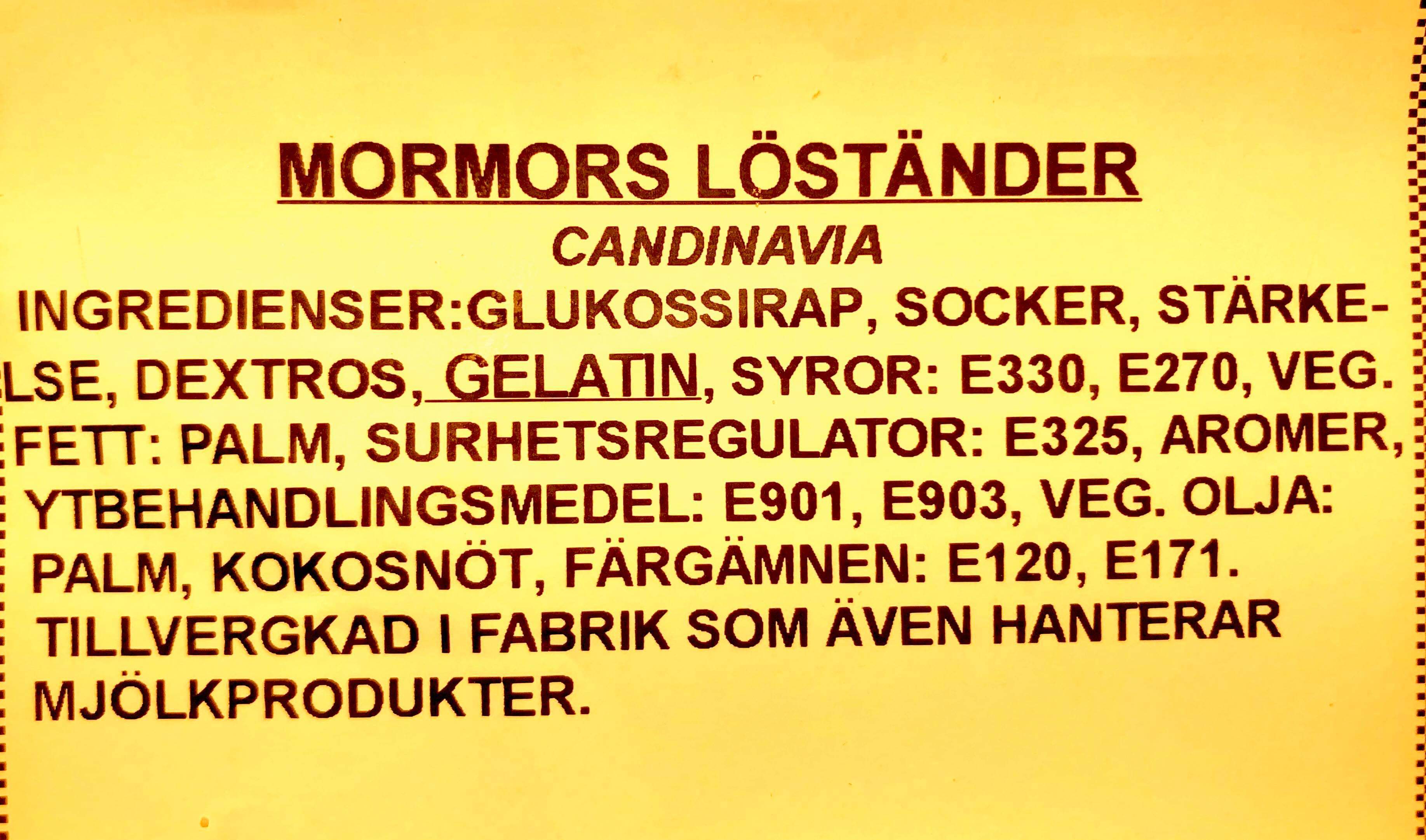 Mormors lstnder