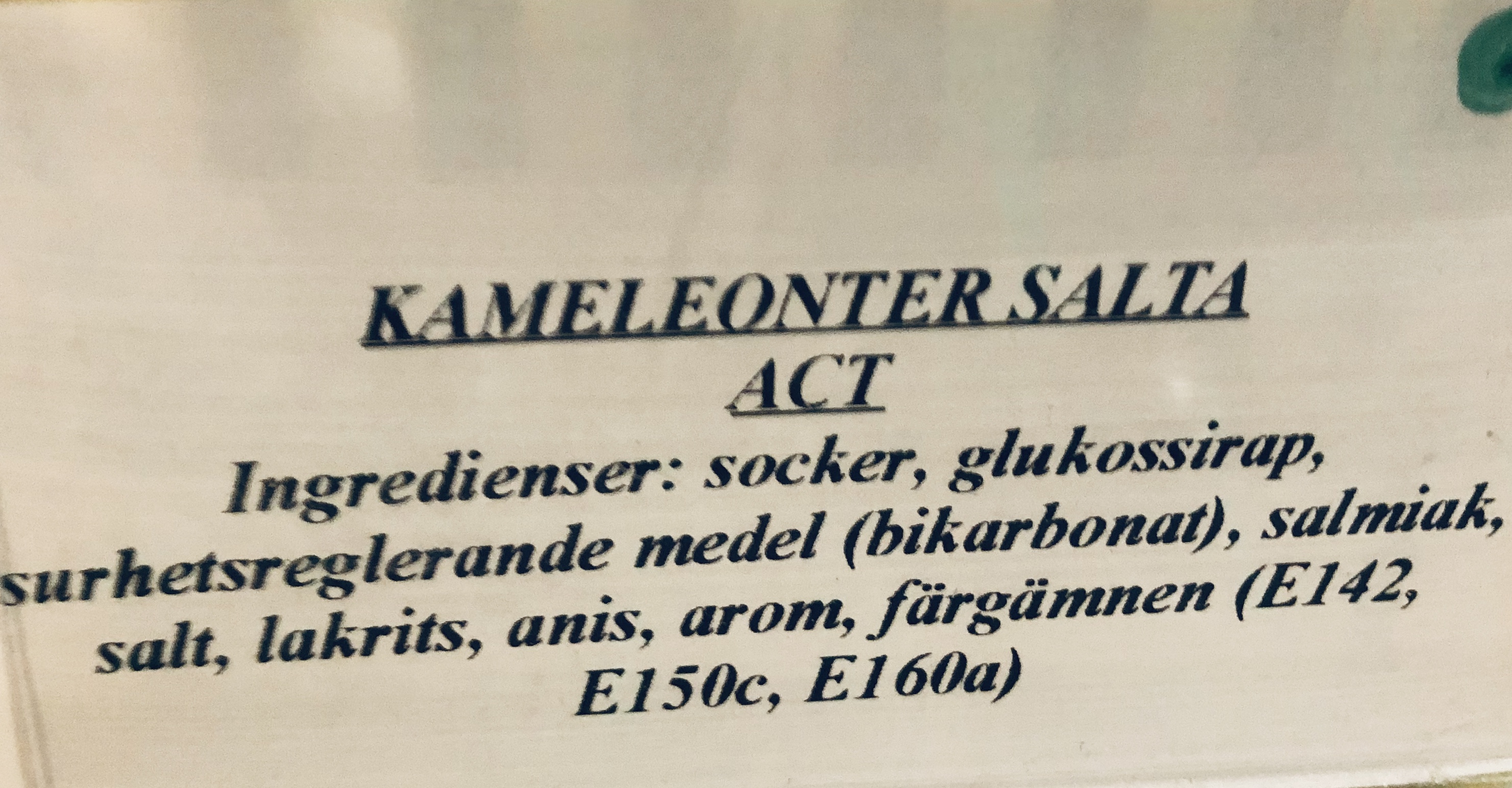 Kameleonter salta