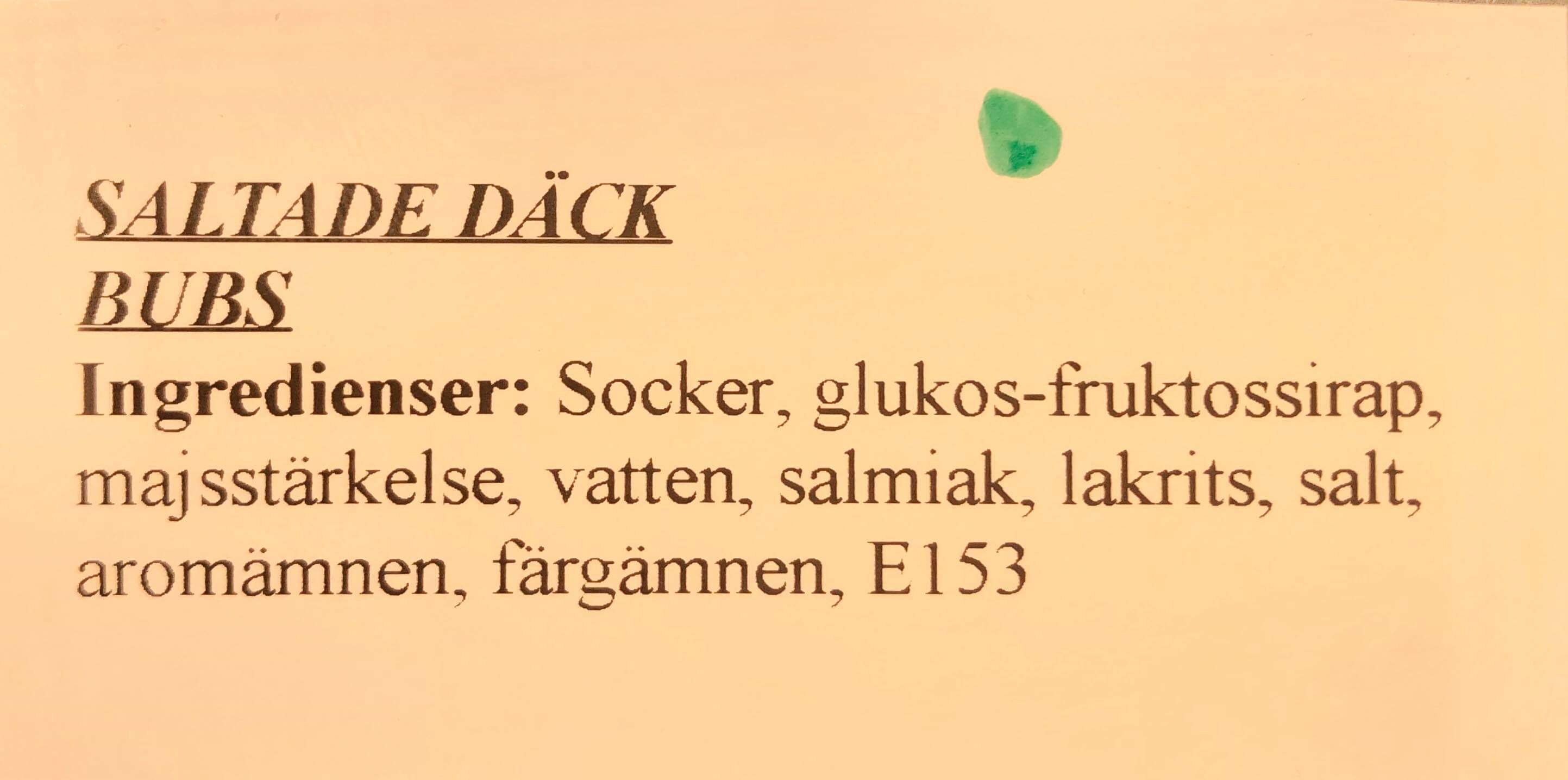 Saltade dck