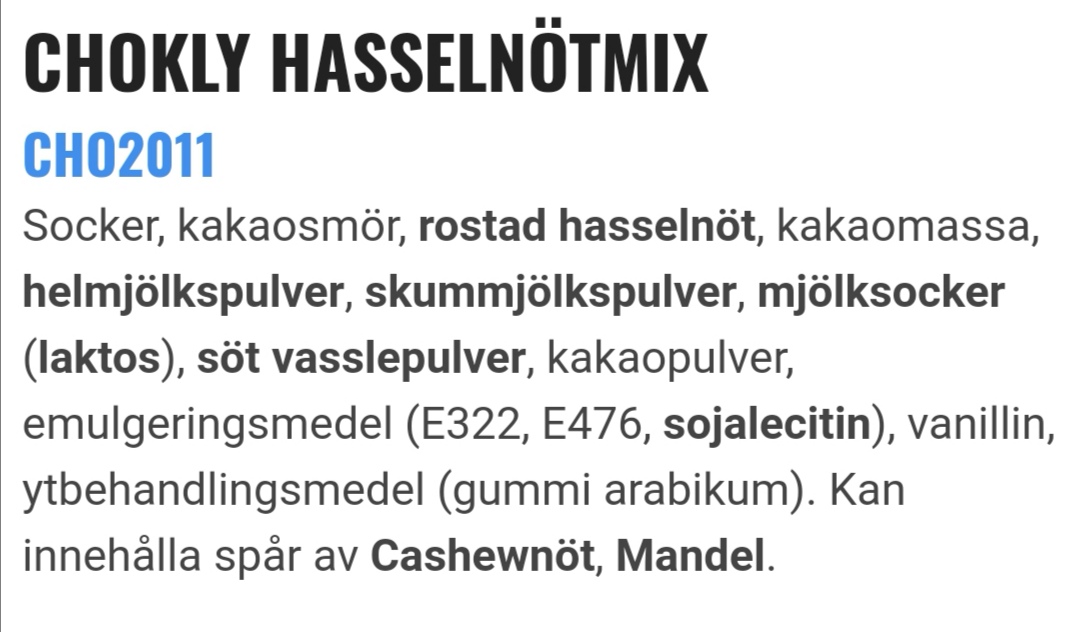 Hasselntsmix