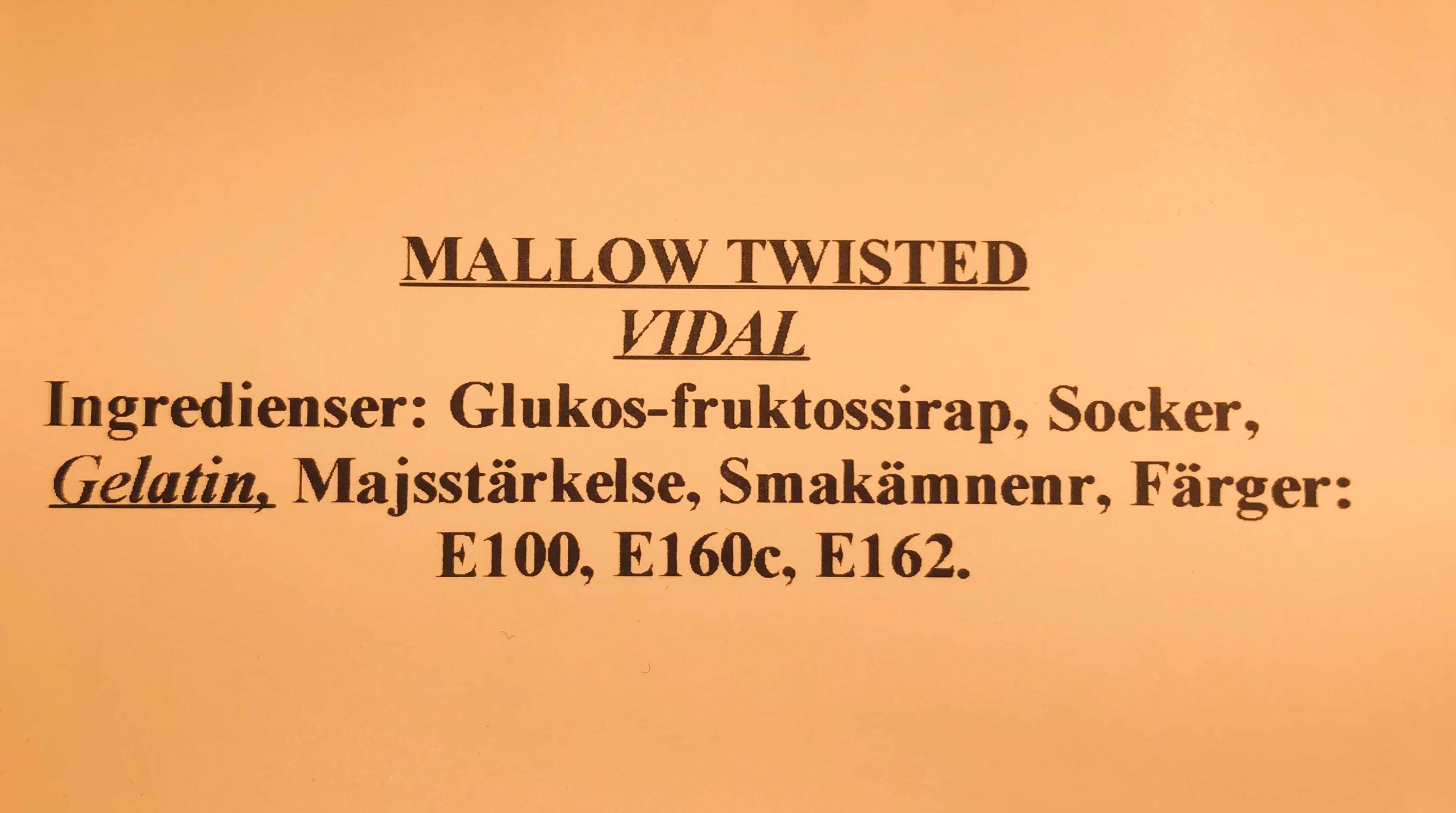 Mallow twisted