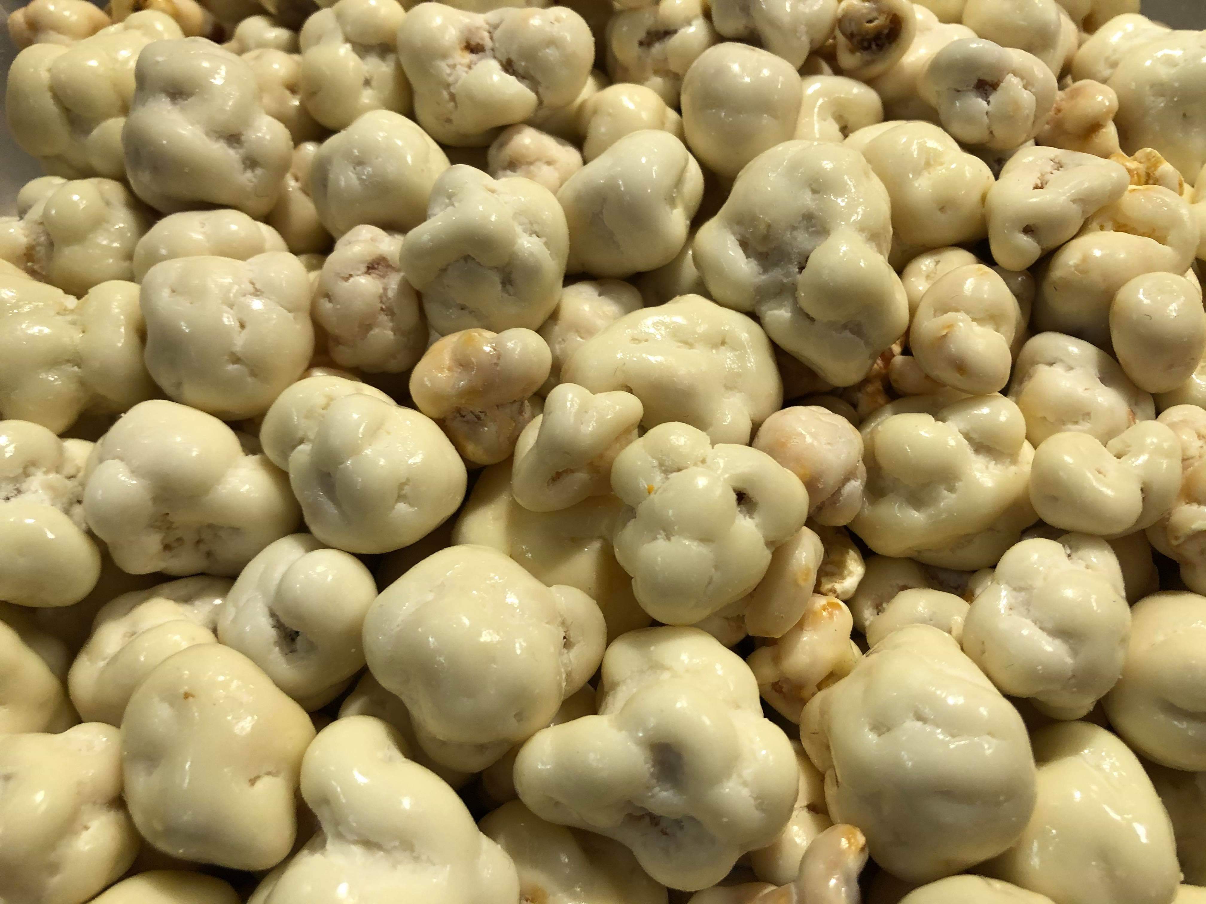 Havssalt vitchoklad popcorn