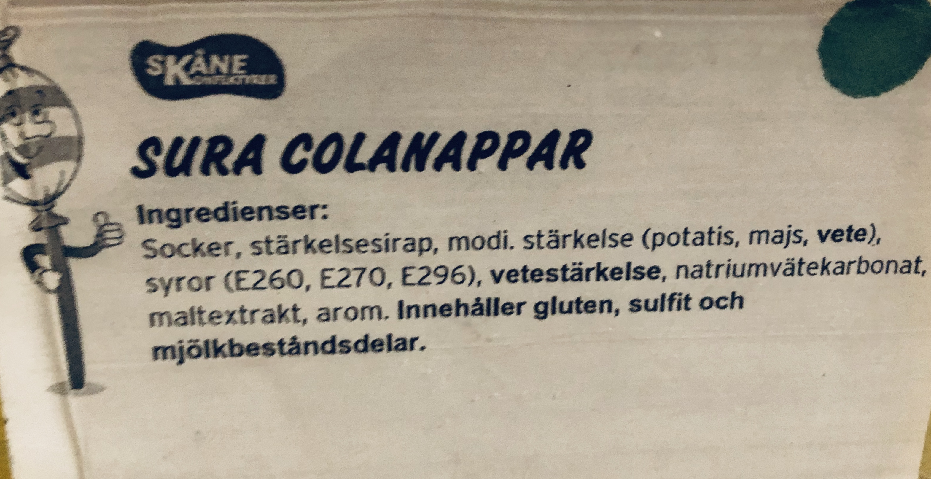 Sura colanappar