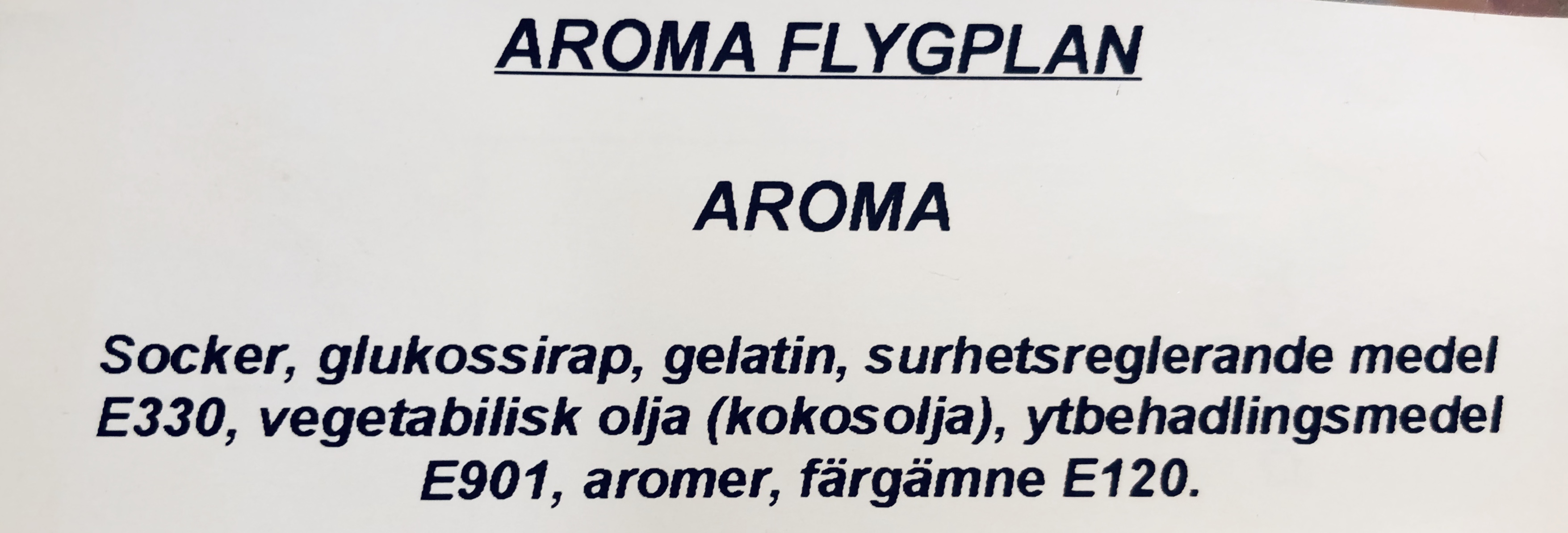 Flygplan