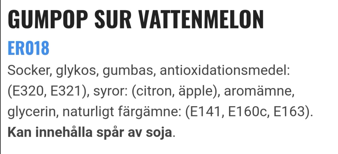 Gumpop sur vattenmelon