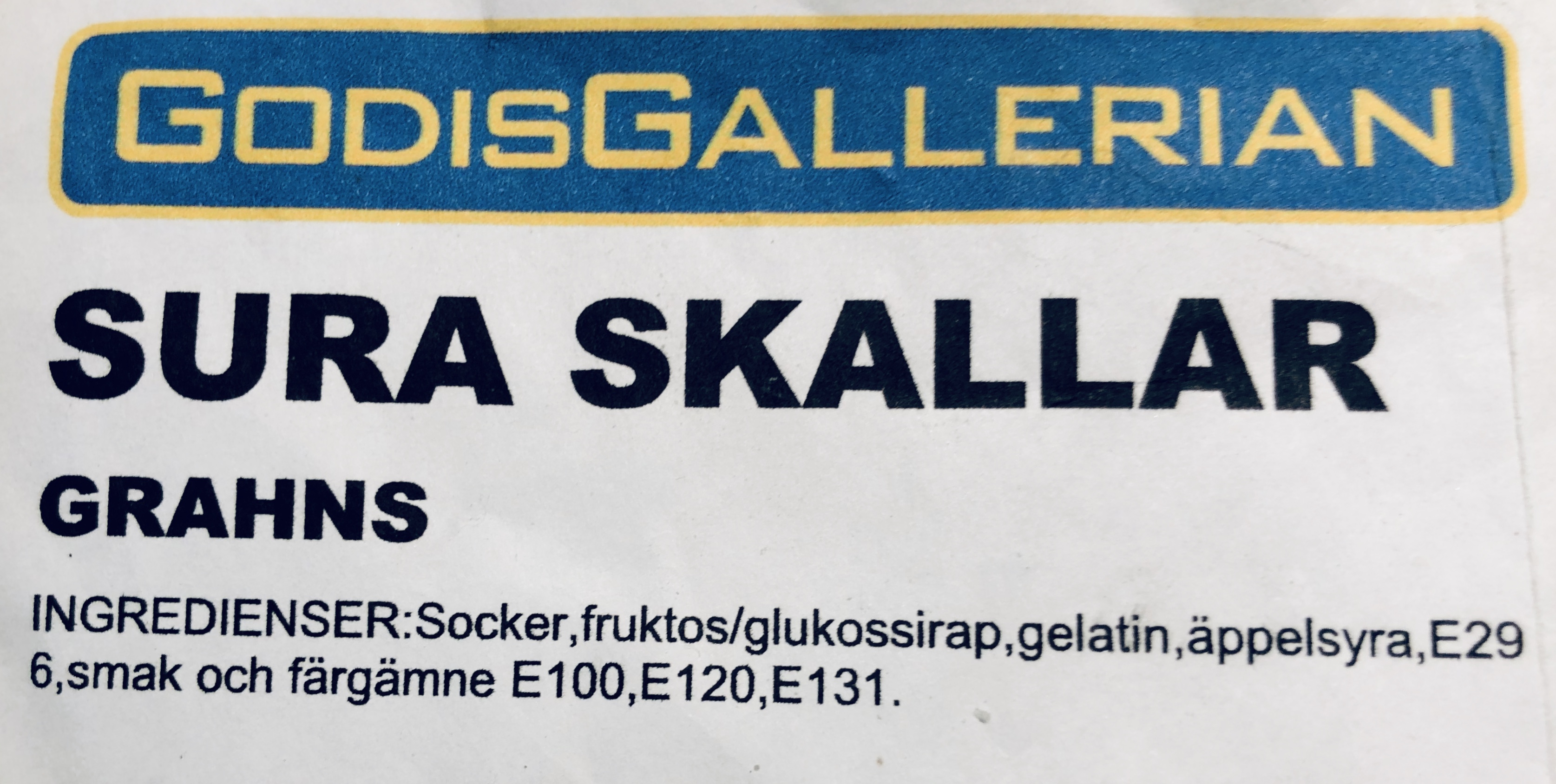 Sura skallar