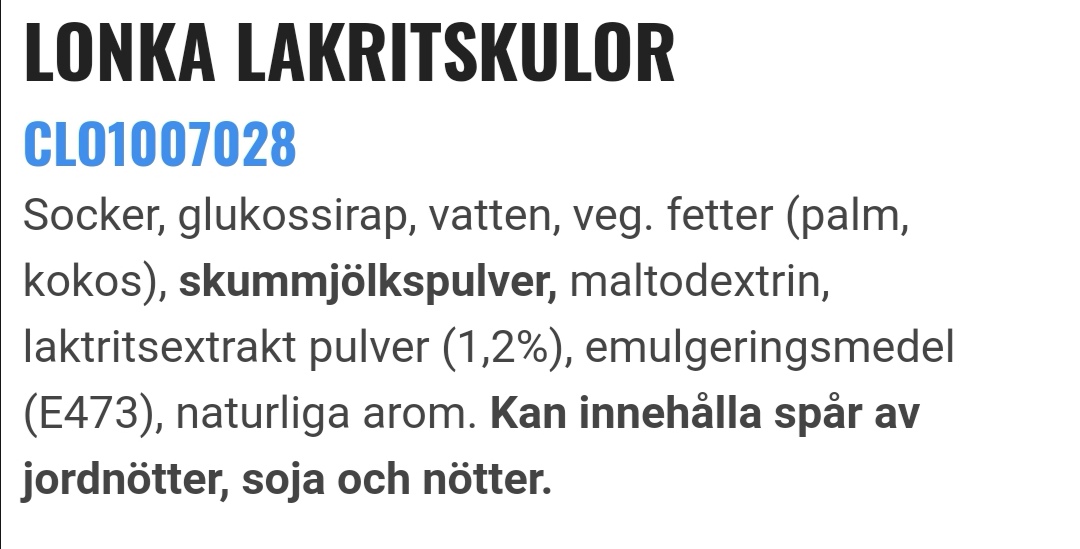 Lonka lakritskulor