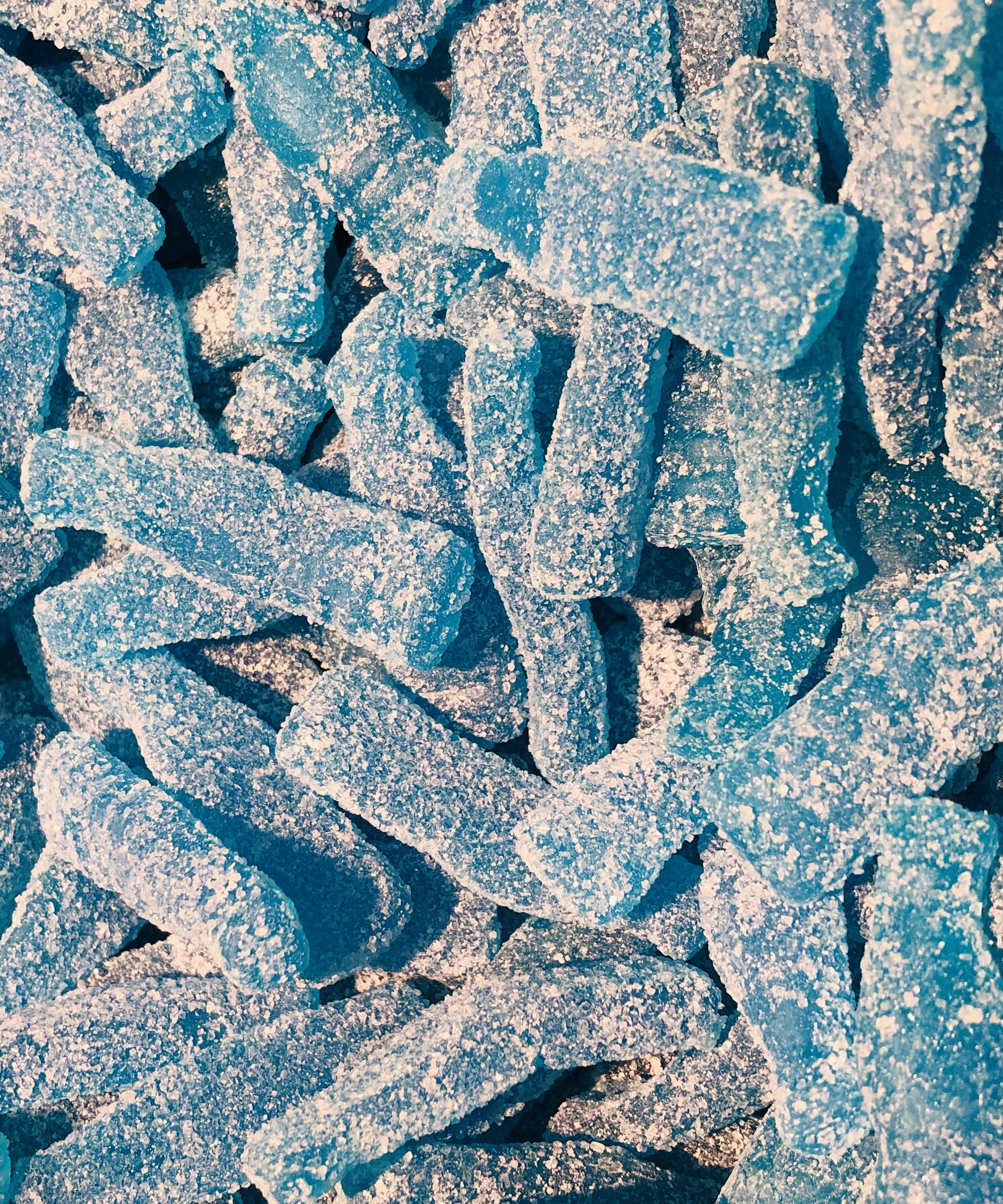 Fizzy blue