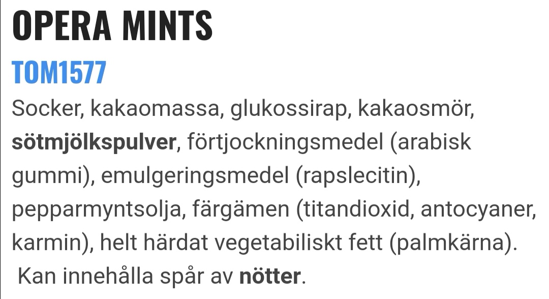 Opera mints