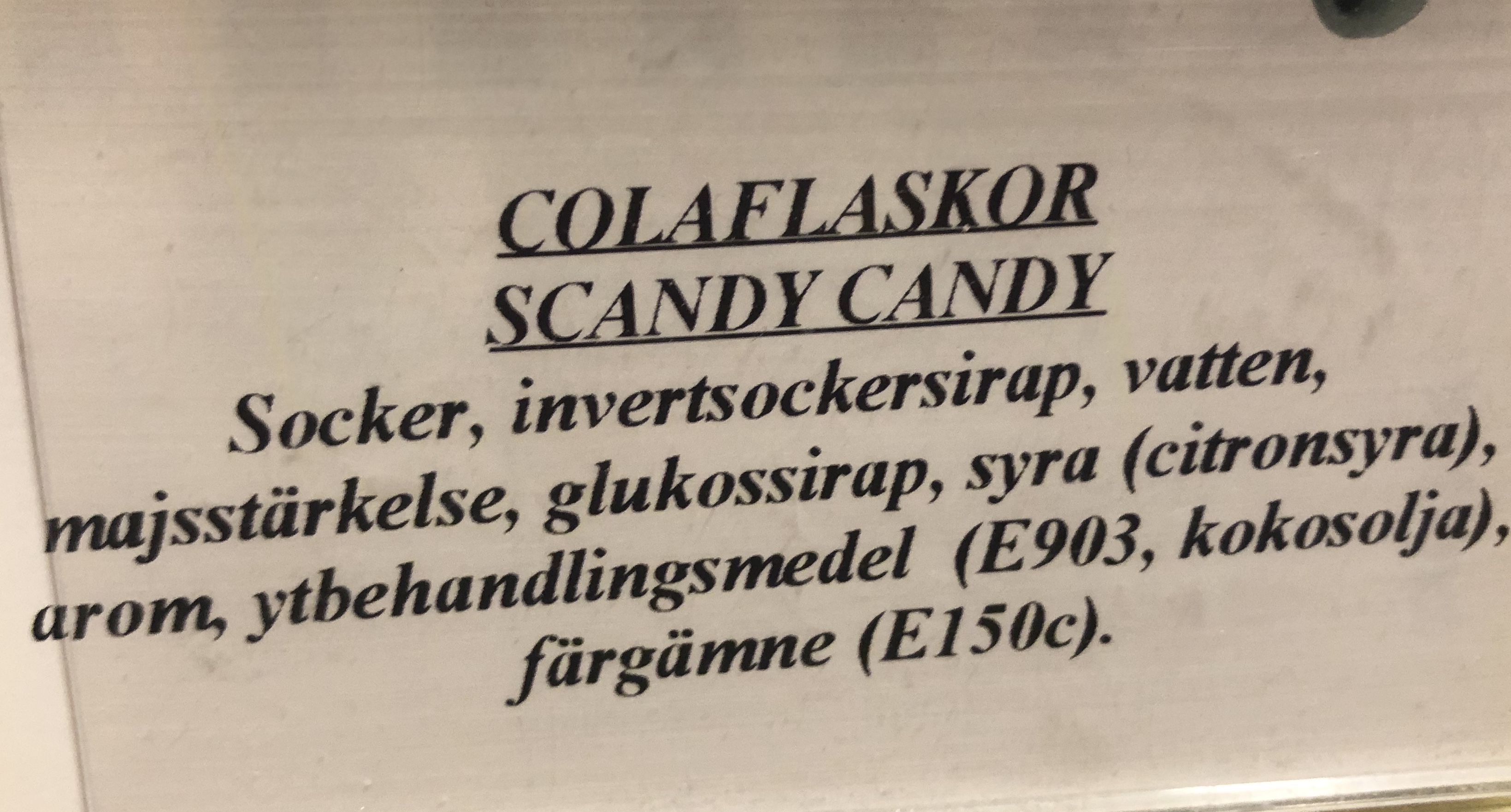 Colaflaskor