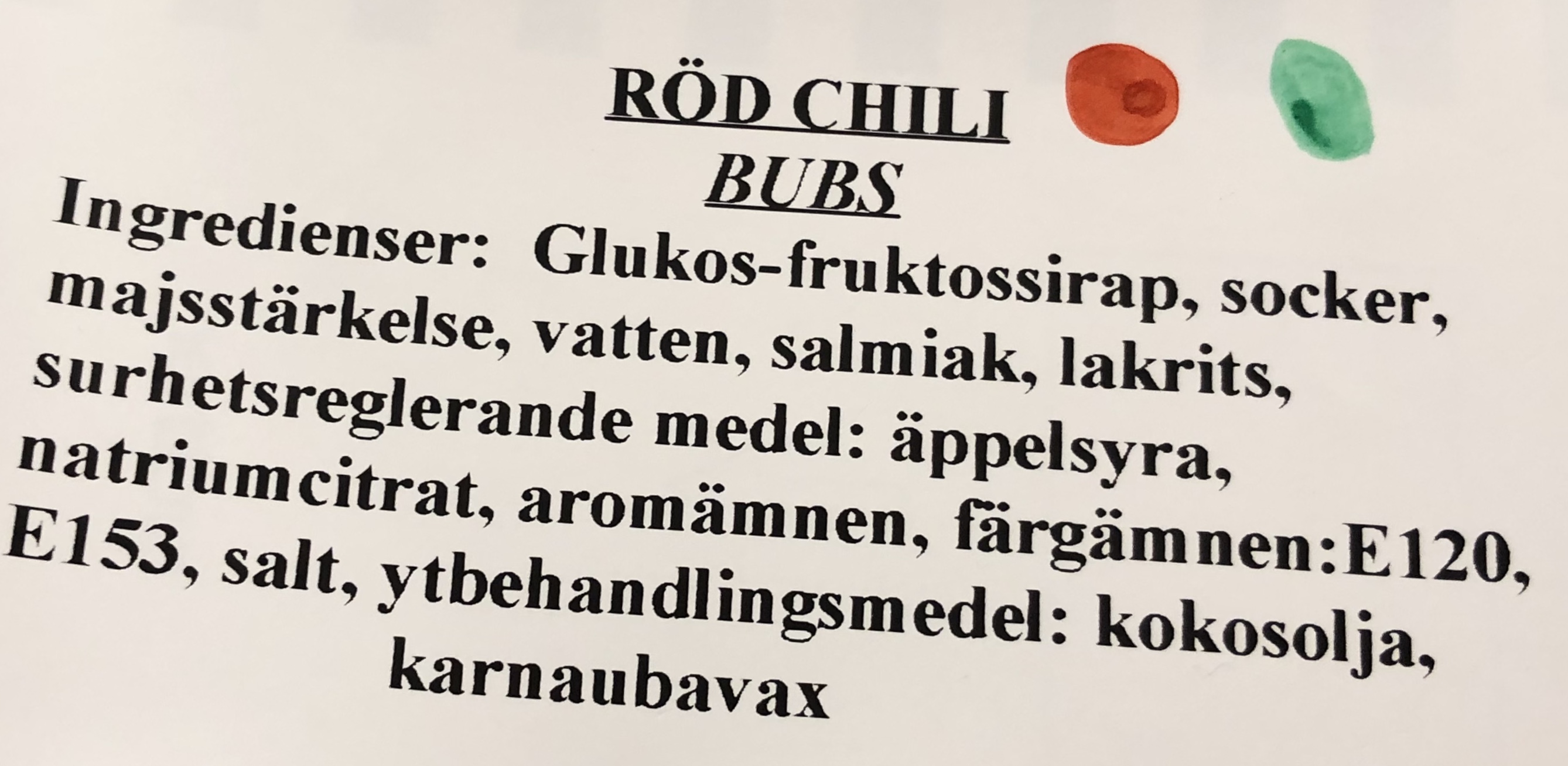 Rd chili