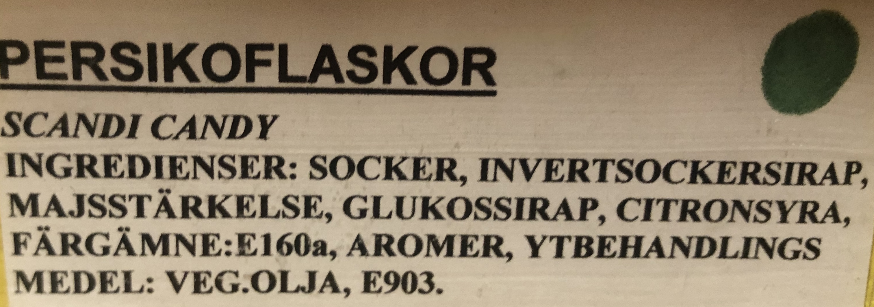 Persikoflaskor