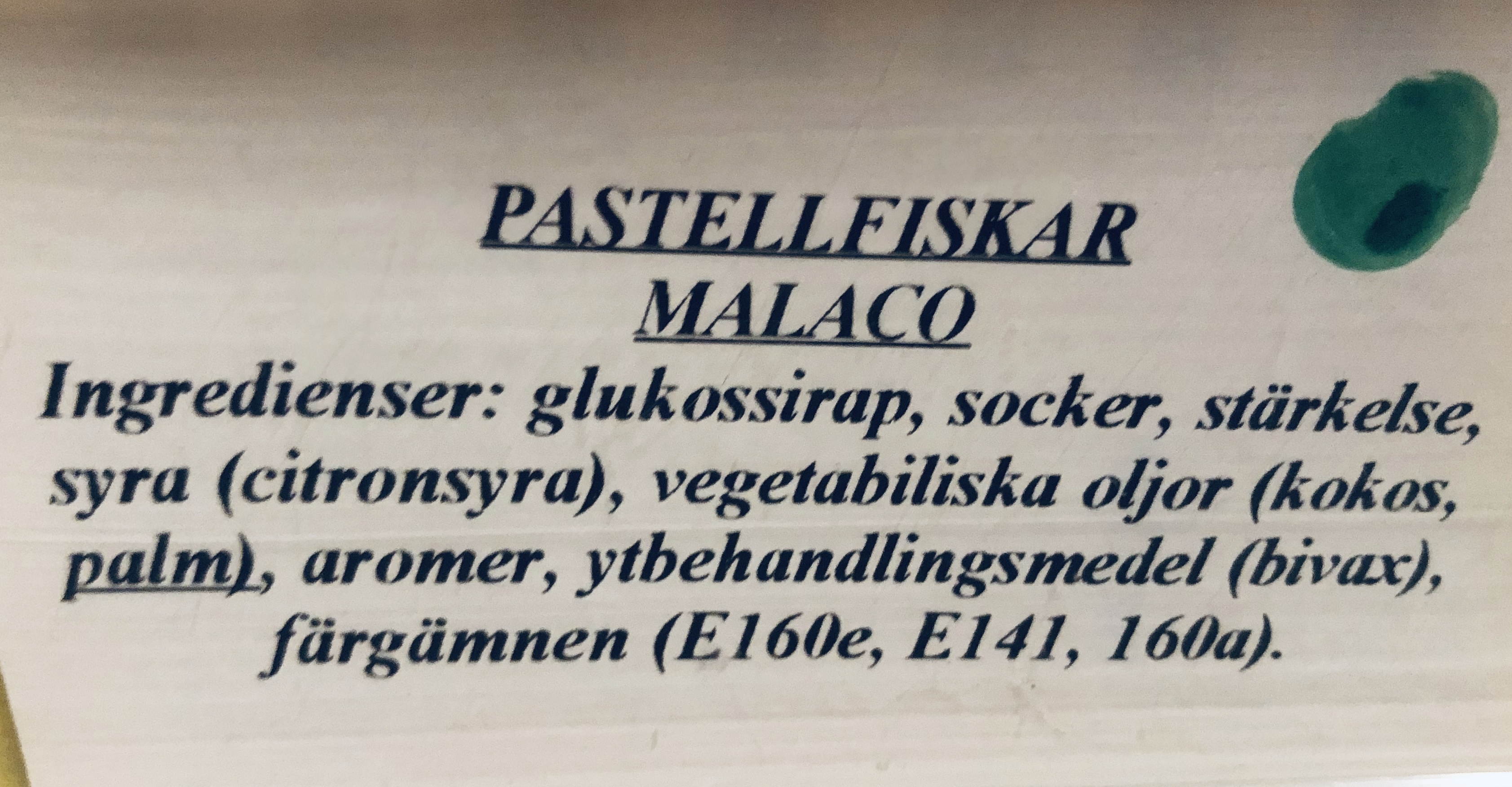 Pastellfisk
