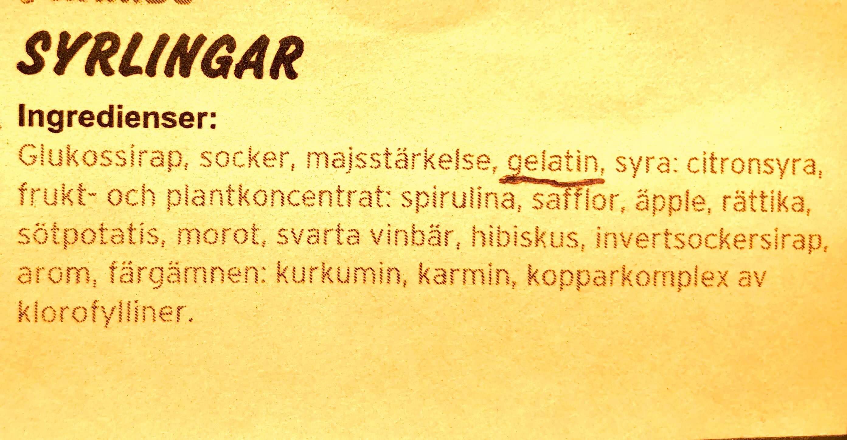 Syrlingar
