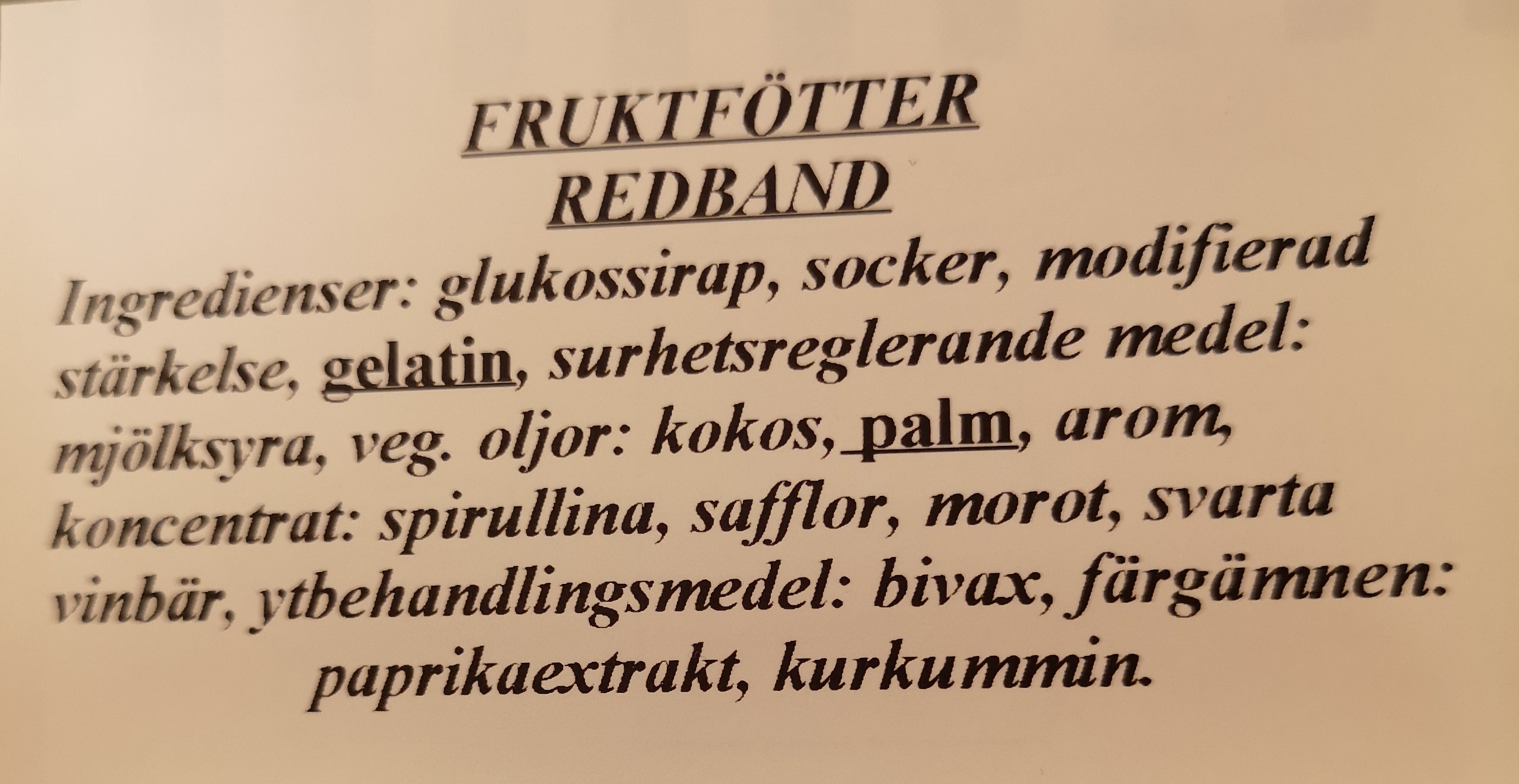 Fruktftter