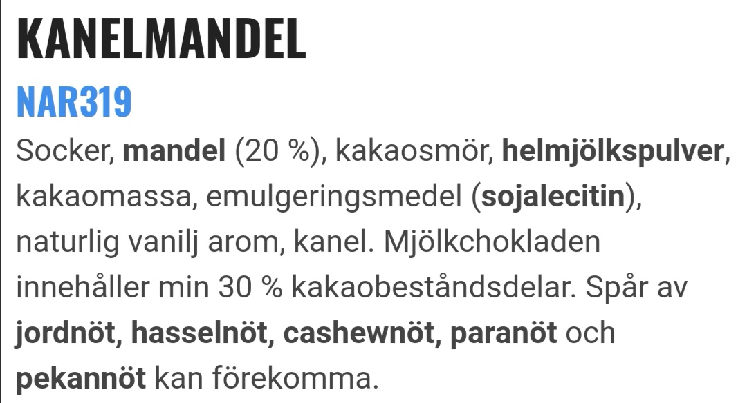 Kanelmandel