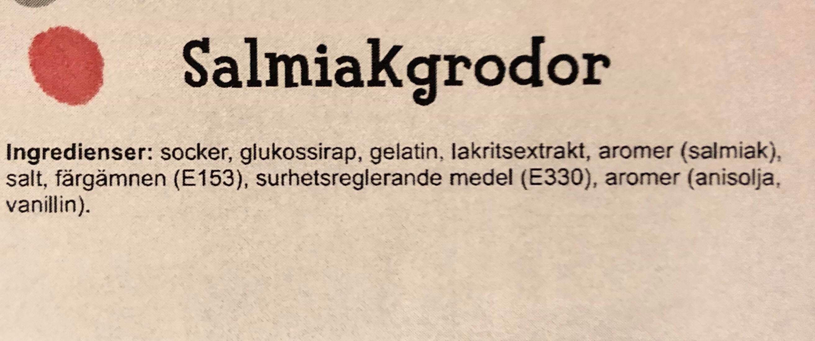 Salmiakgrodor