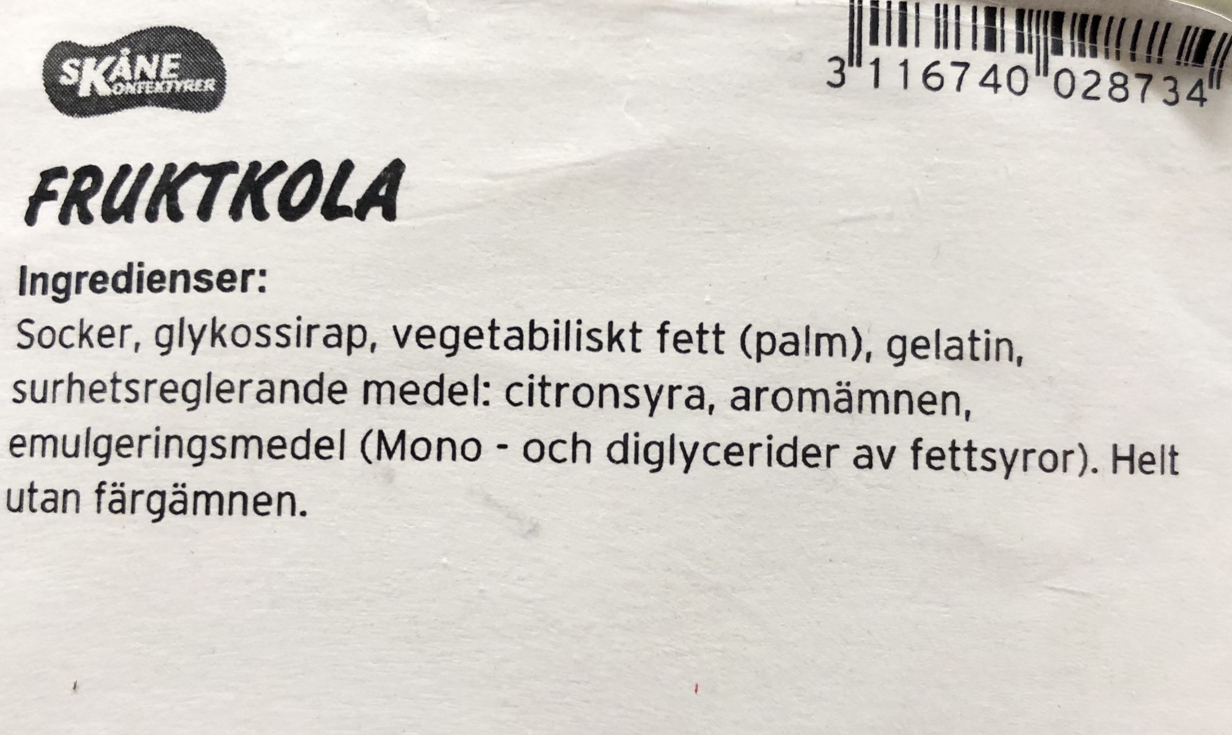 Fruktkola