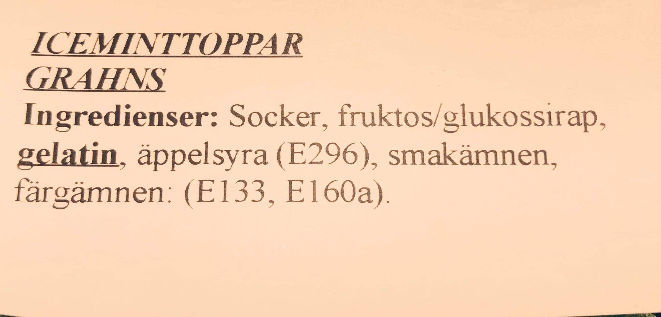 Iceminttoppar