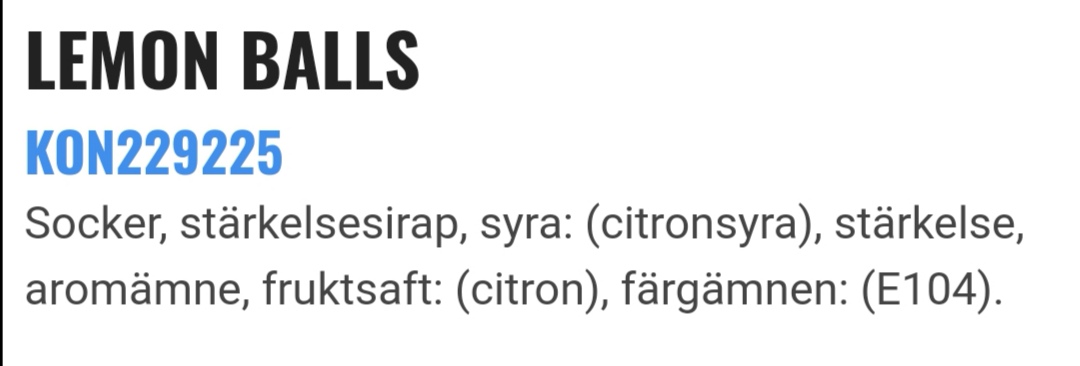 Lemon balls