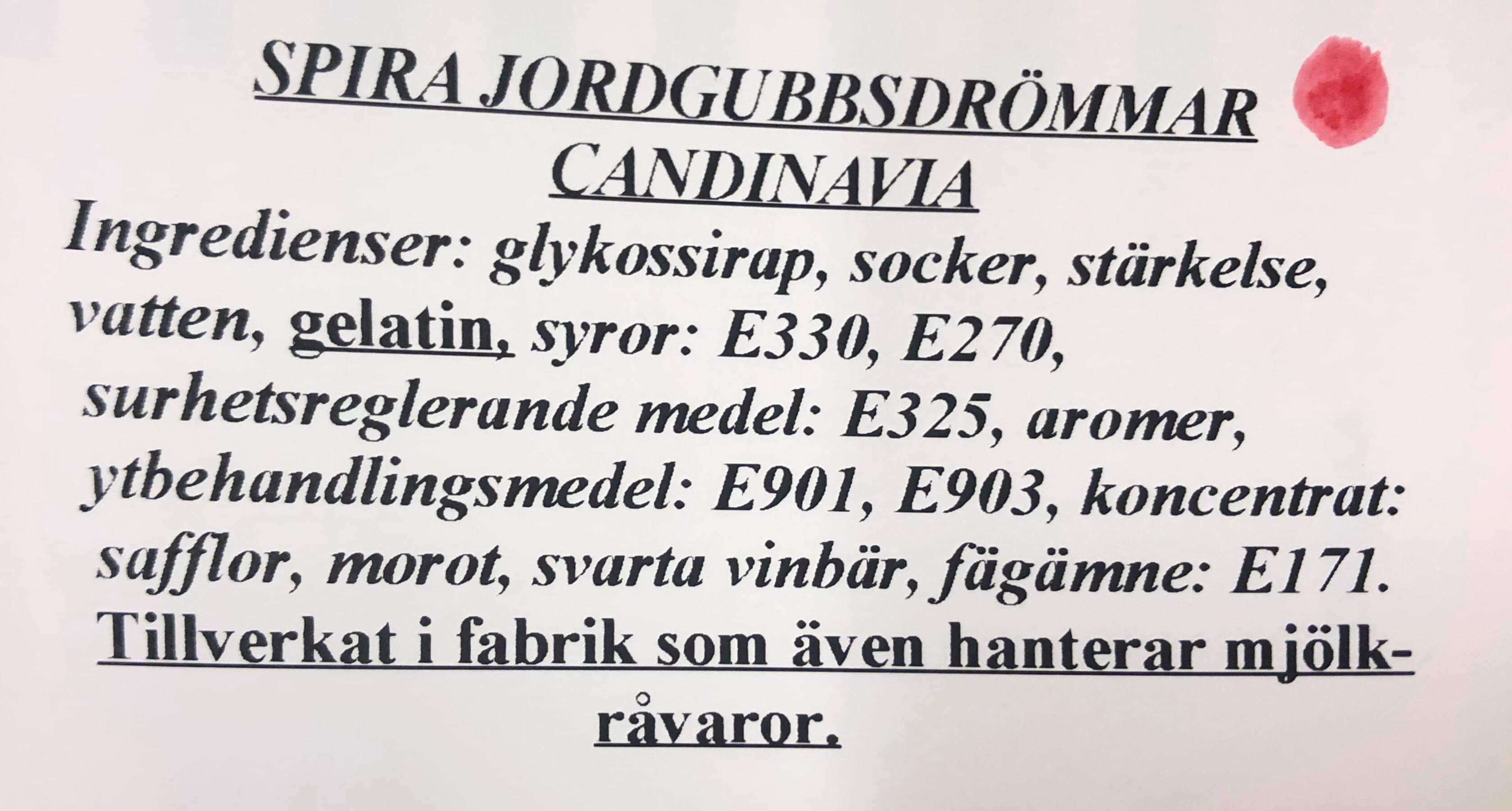 Spira jordgubbsdrmmar