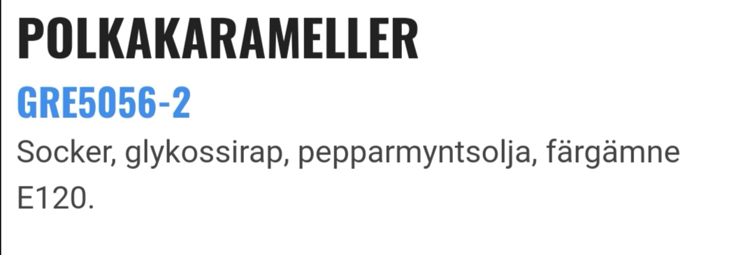 Polkakarameller